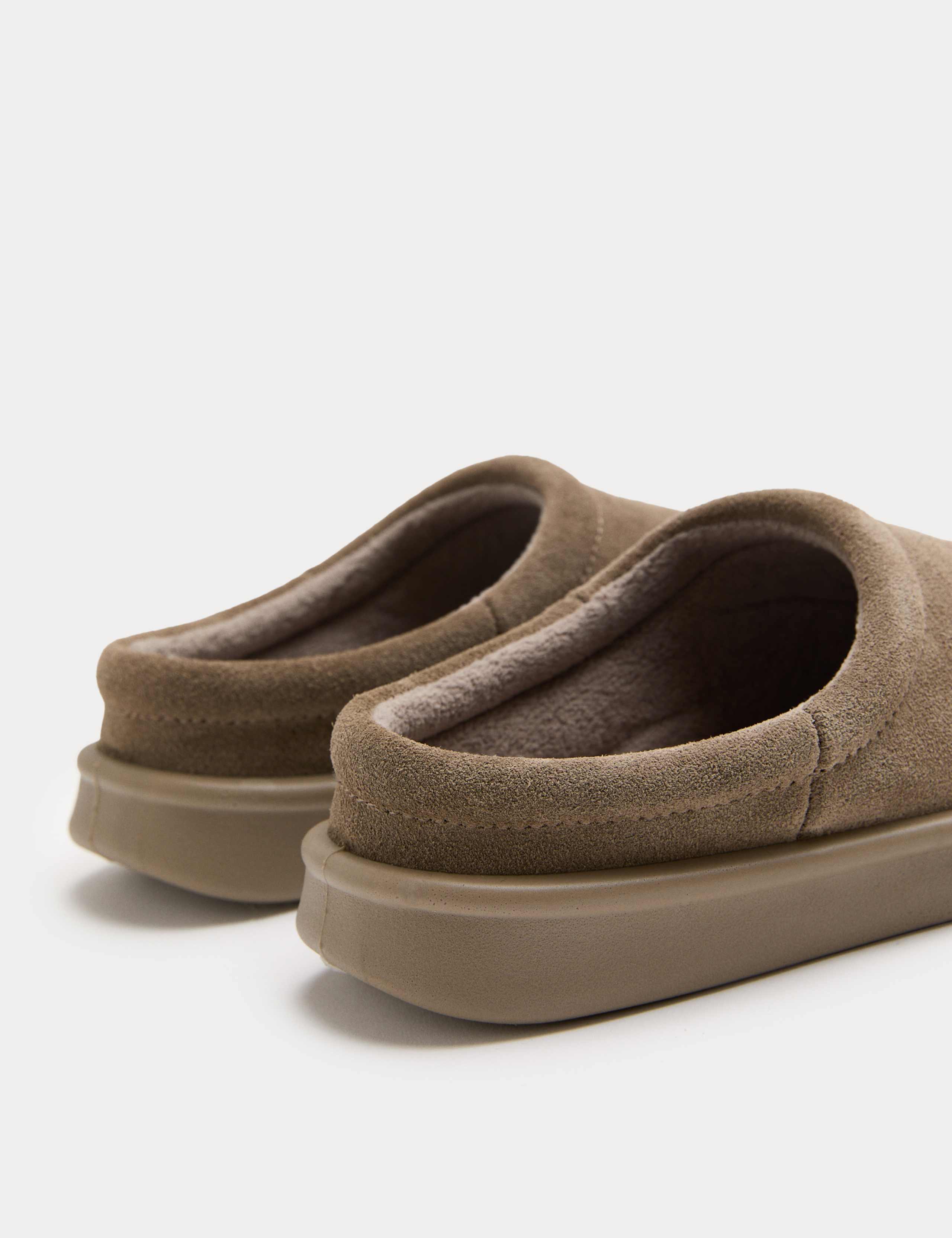 Suede Mule Slippers 2 of 3