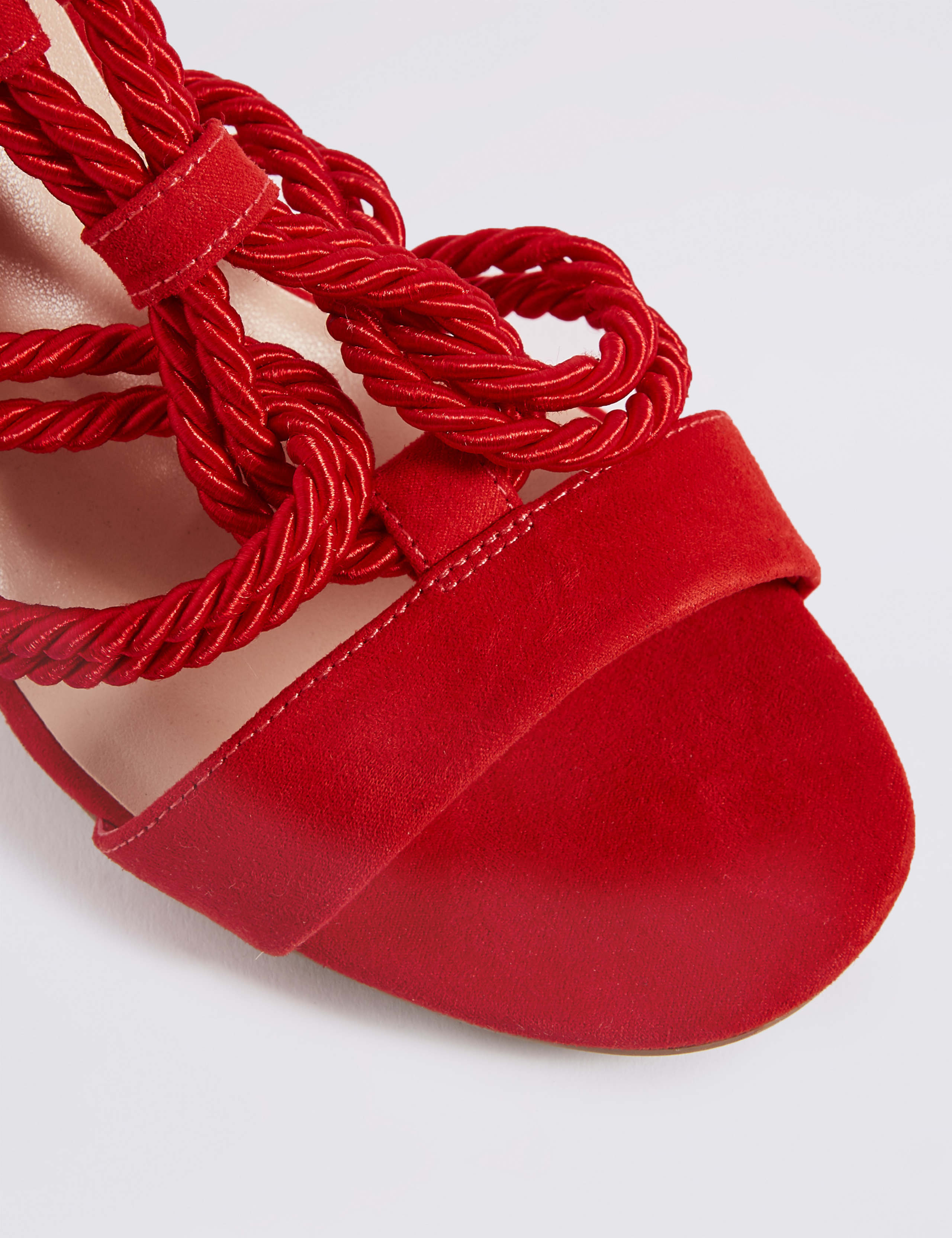 Block Heel Rope Sandals 5 of 5