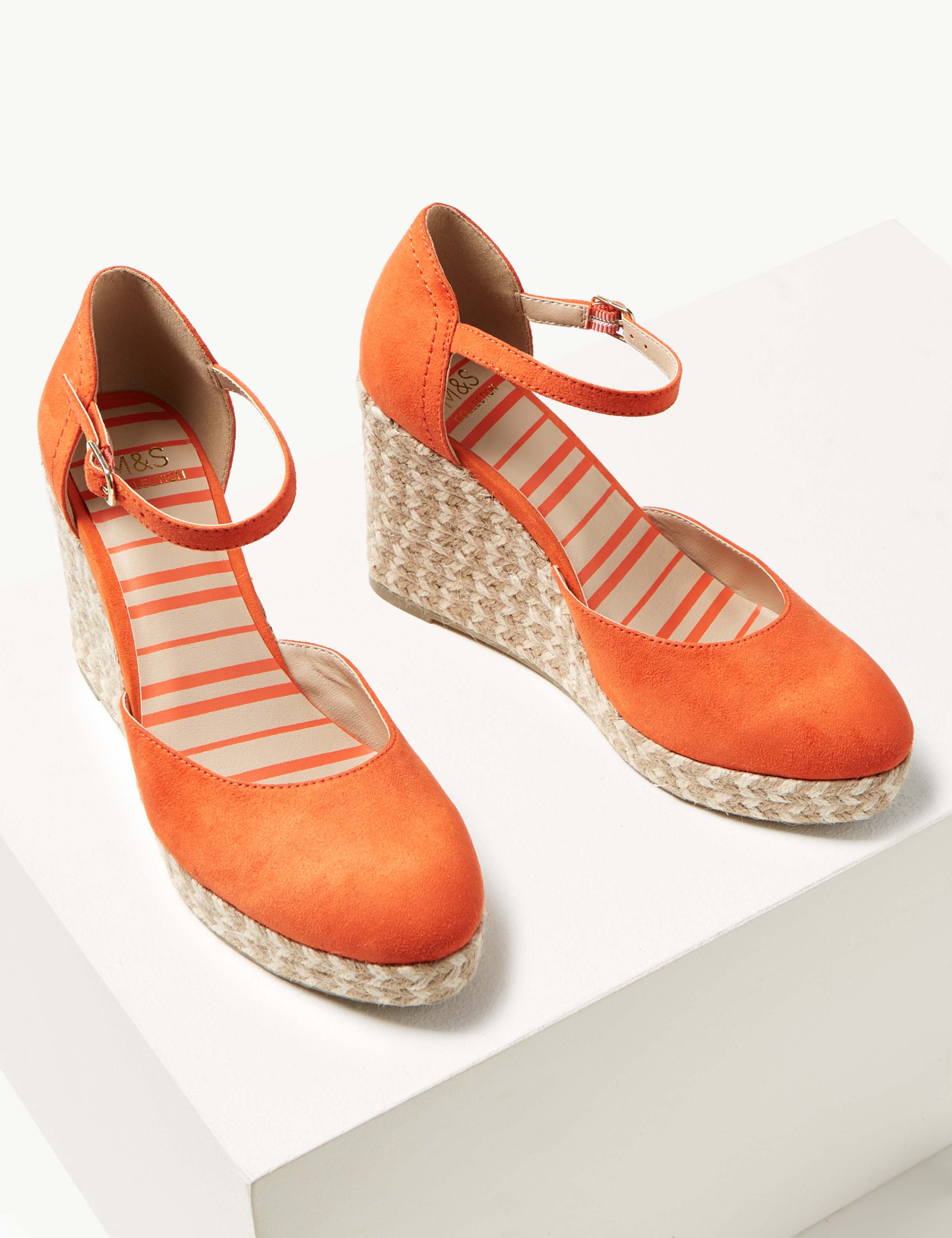 Wedge Heel Almond Toe Espadrilles 2 of 4