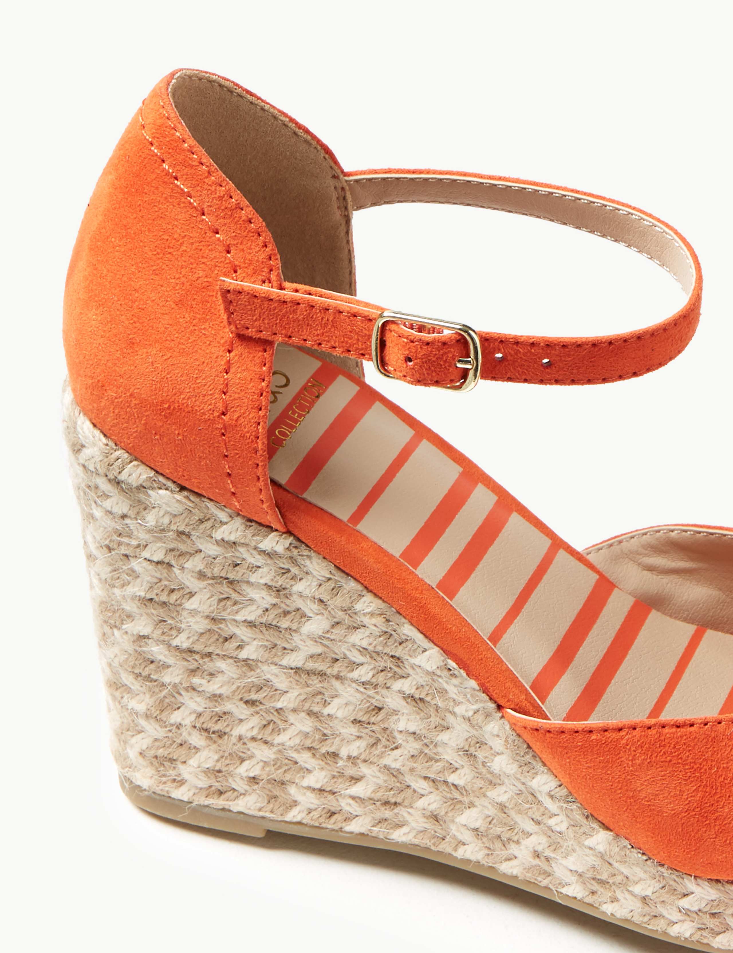 Wedge Heel Almond Toe Espadrilles 3 of 4