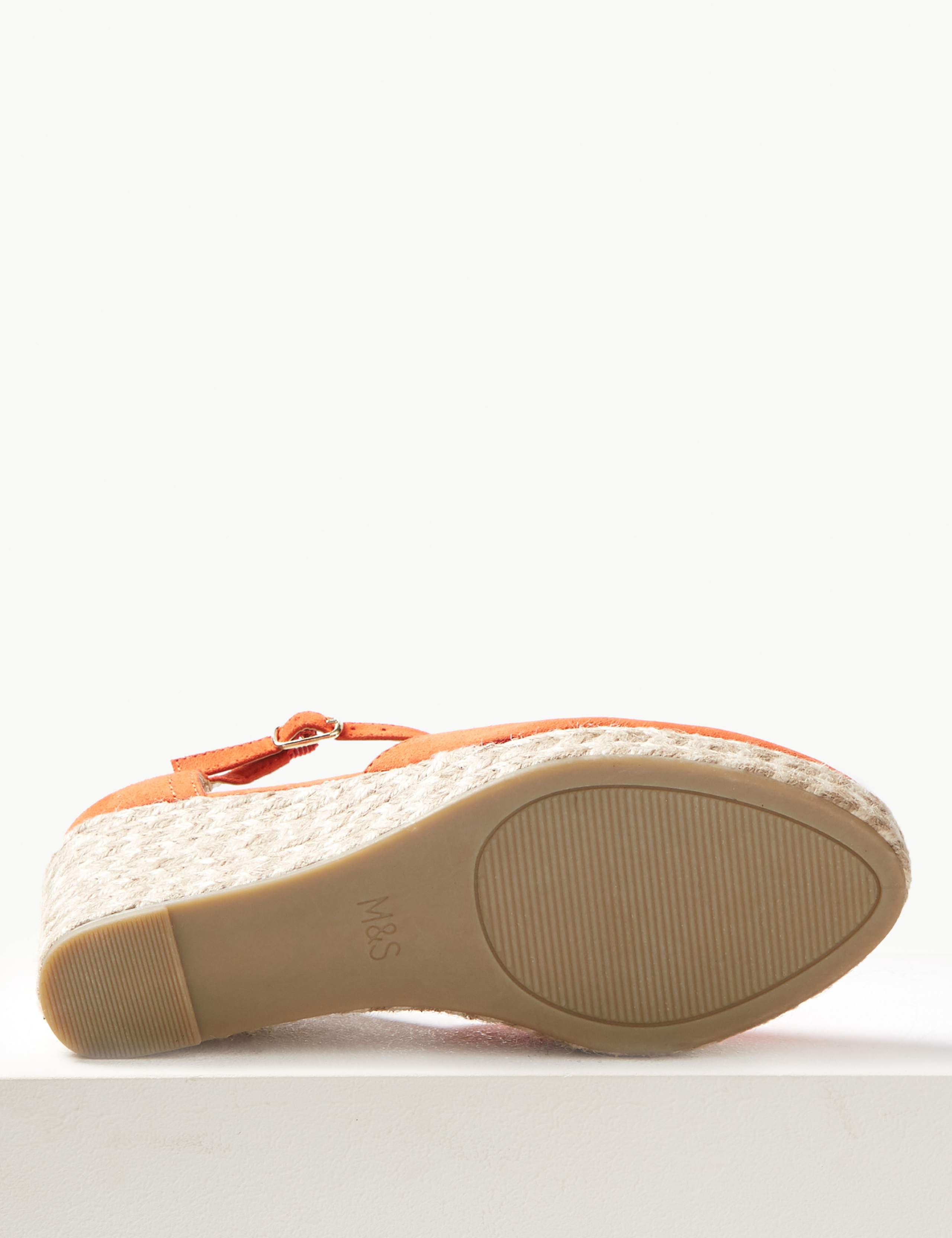 Wedge Heel Almond Toe Espadrilles 4 of 4