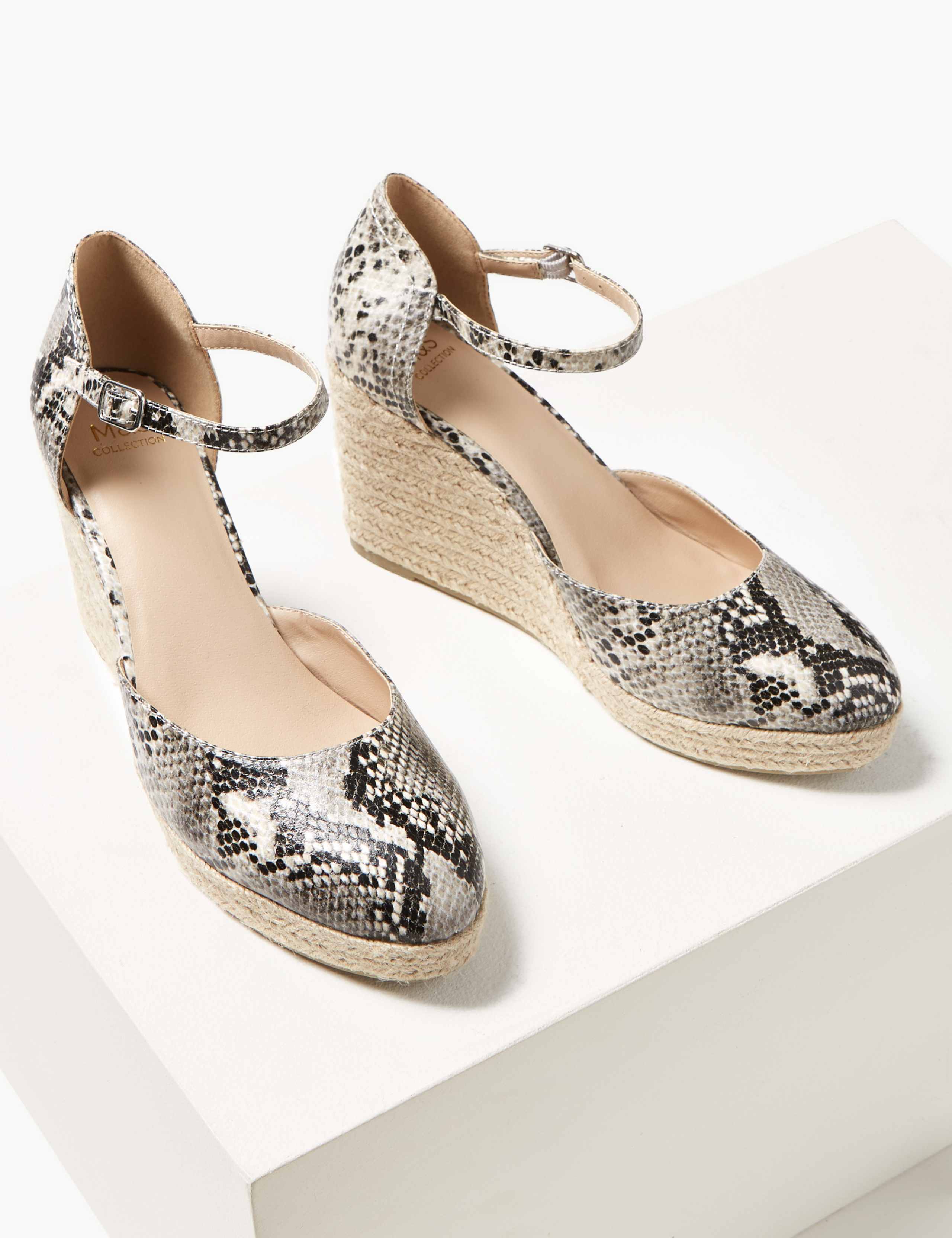Wedge Heel Animal Print Espadrilles 2 of 4