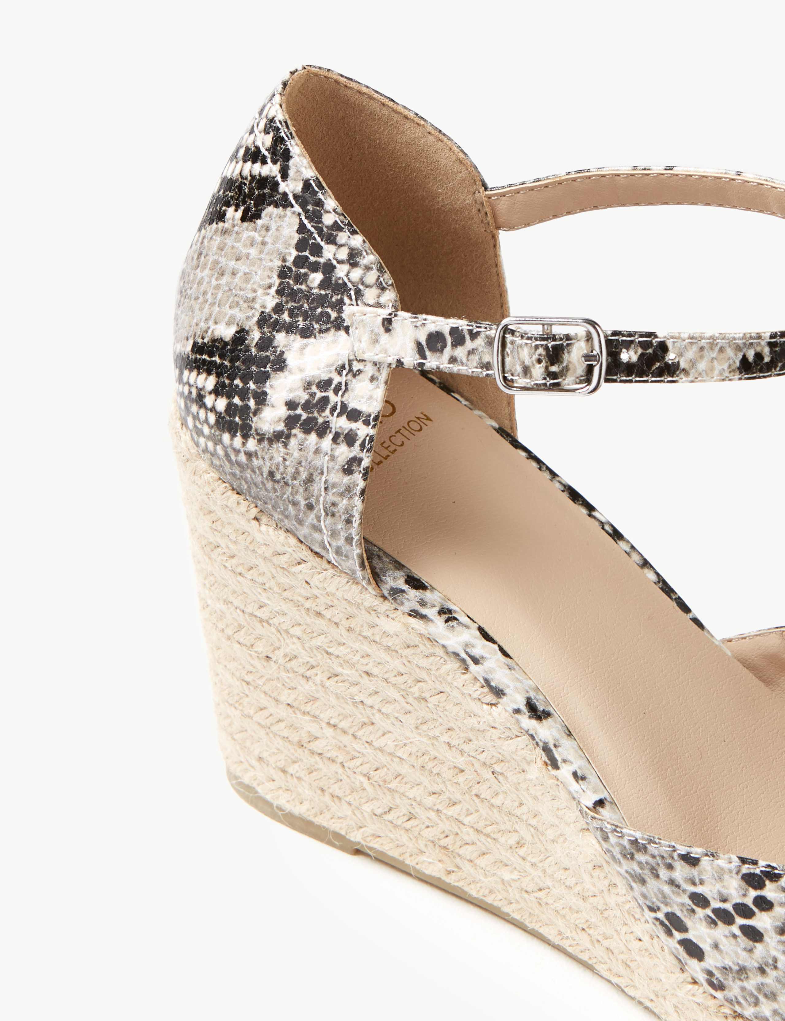 Wedge Heel Animal Print Espadrilles 3 of 4