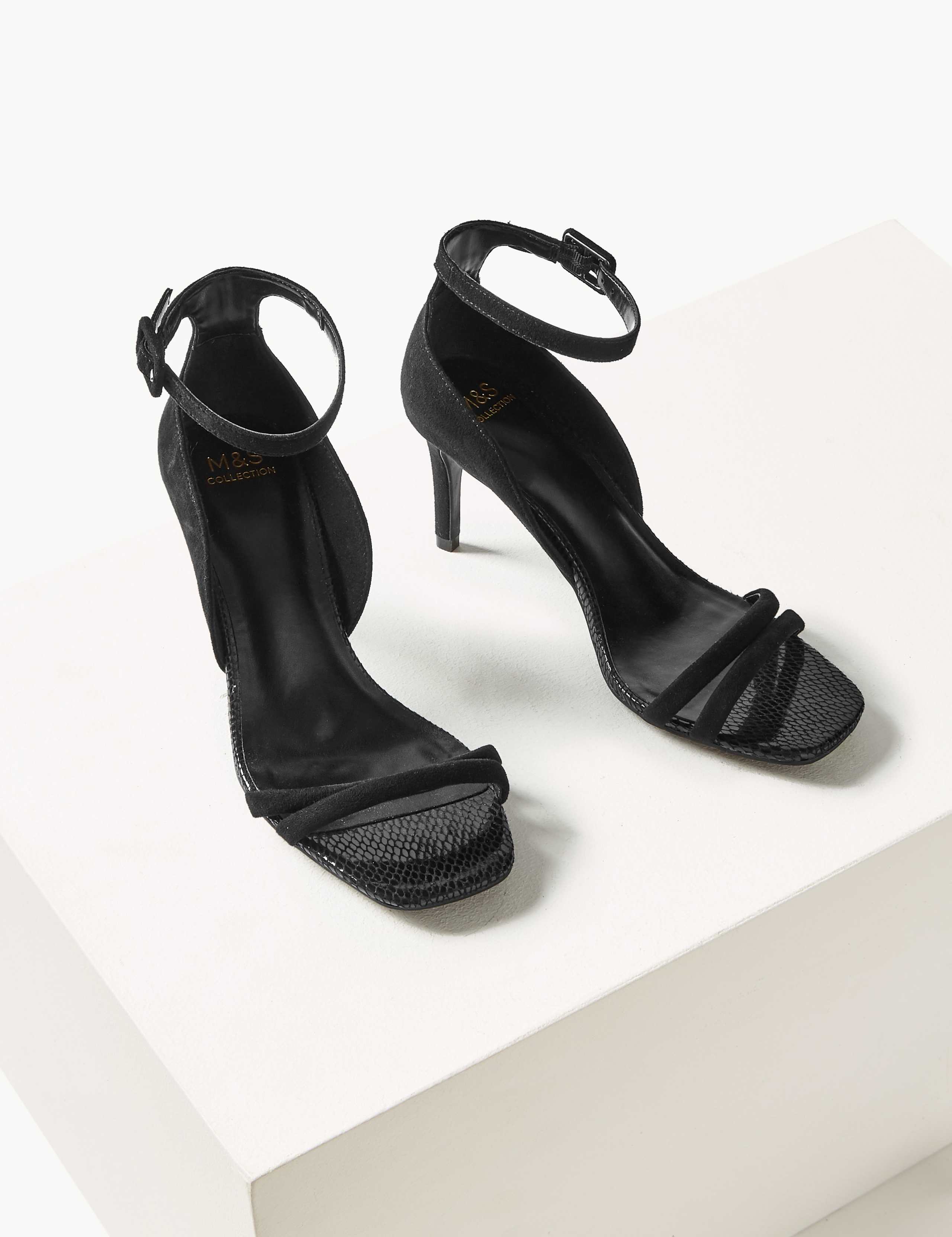 Double Strap Stiletto Sandals 3 of 5