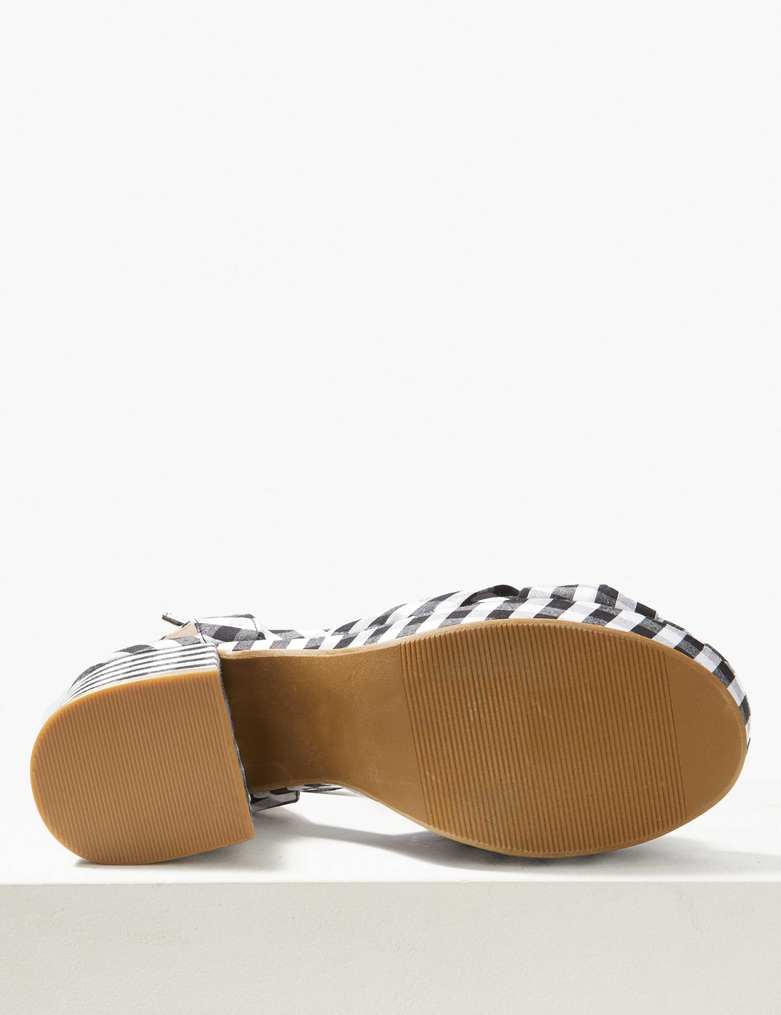 Checked Demi Ankle Strap Sandals 5 of 5