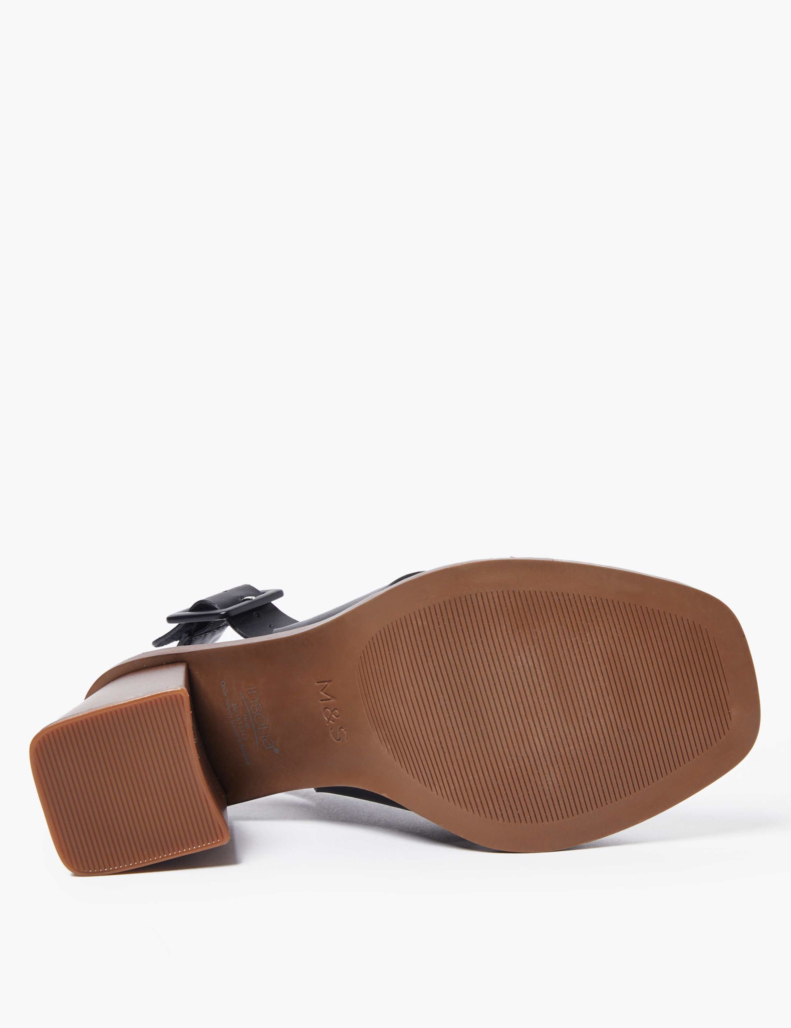 Block Heel Open Toe Slingback Sandals 4 of 4
