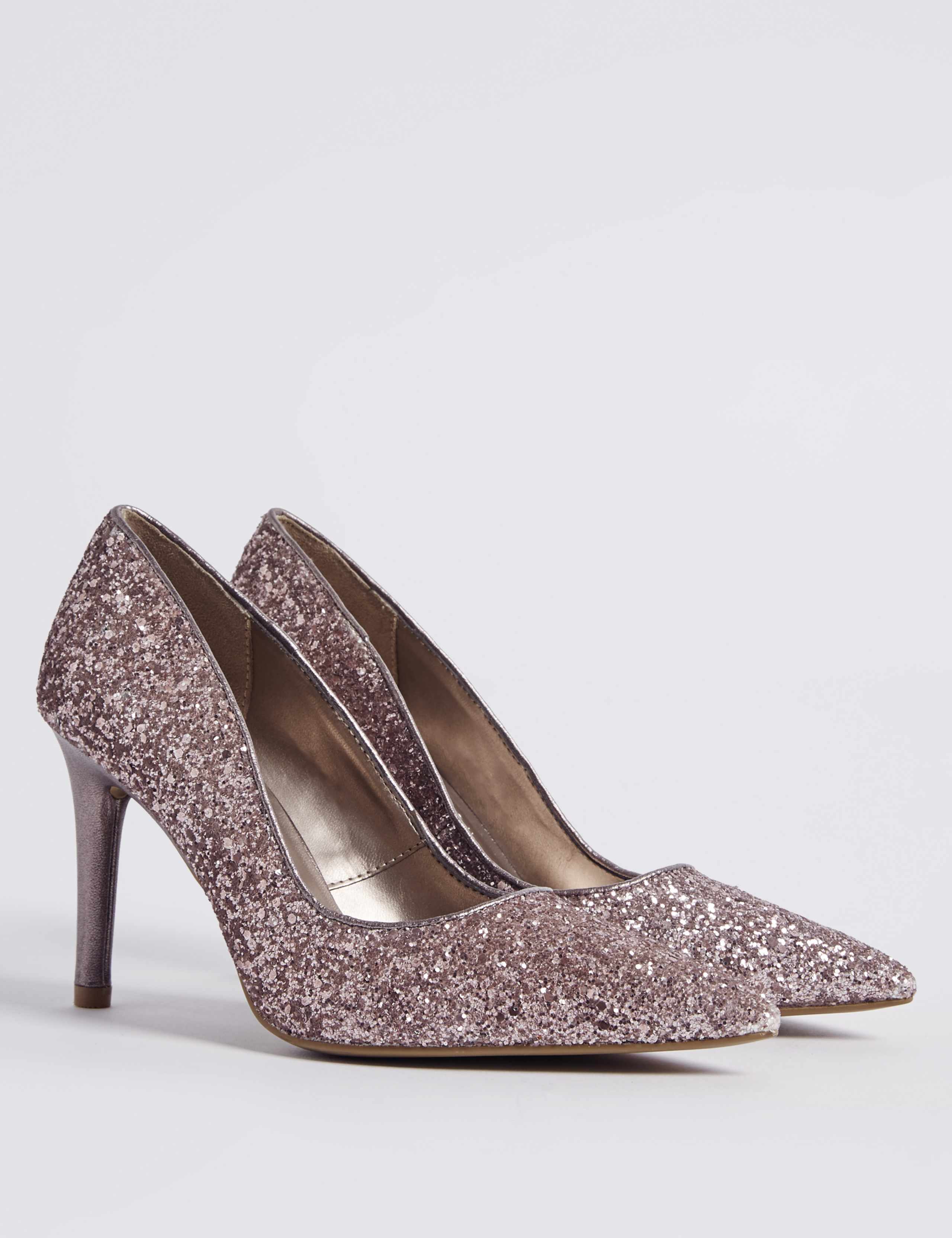 Stiletto Heel Pointed Court Shoes 2 of 5