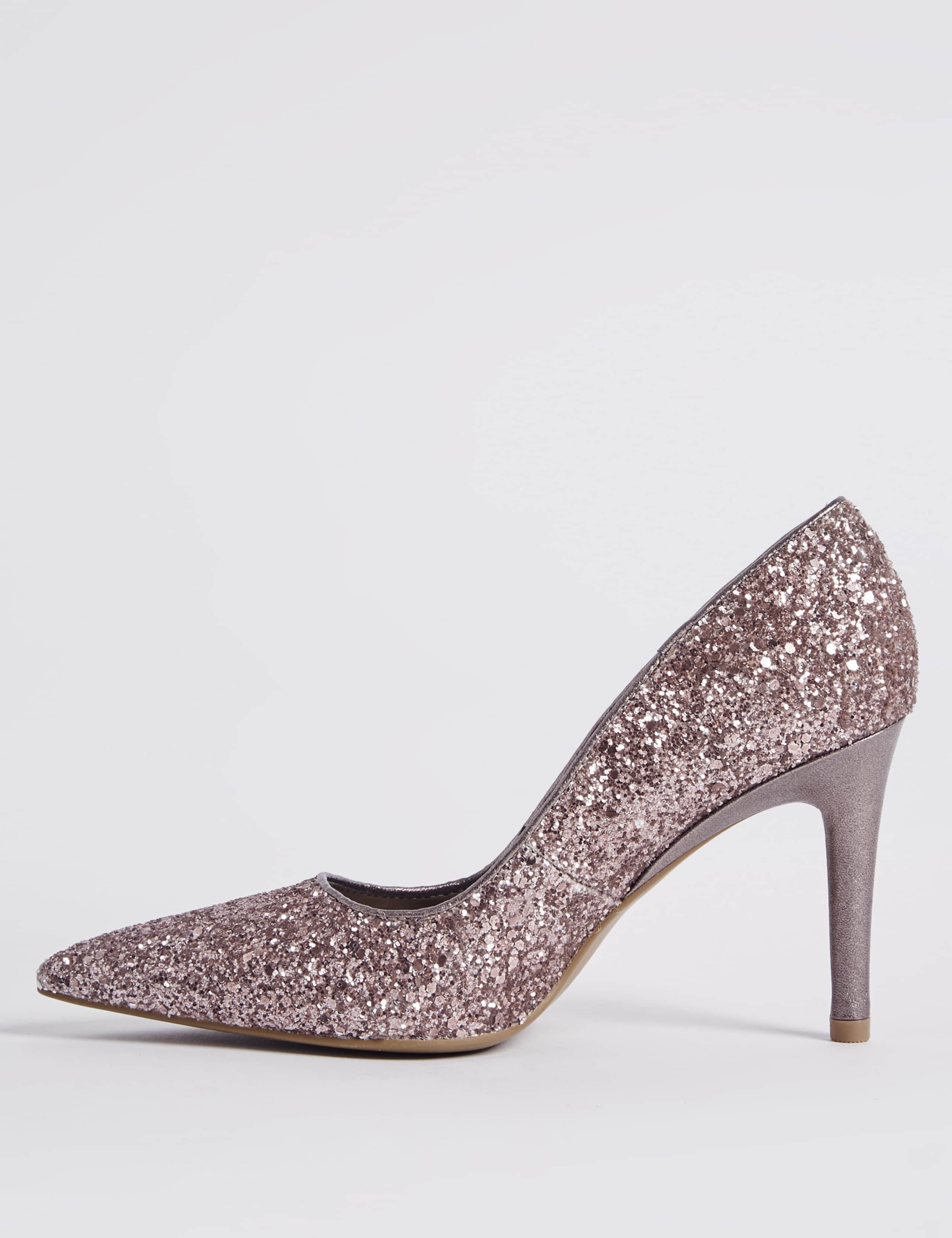 Stiletto Heel Pointed Court Shoes 4 of 5