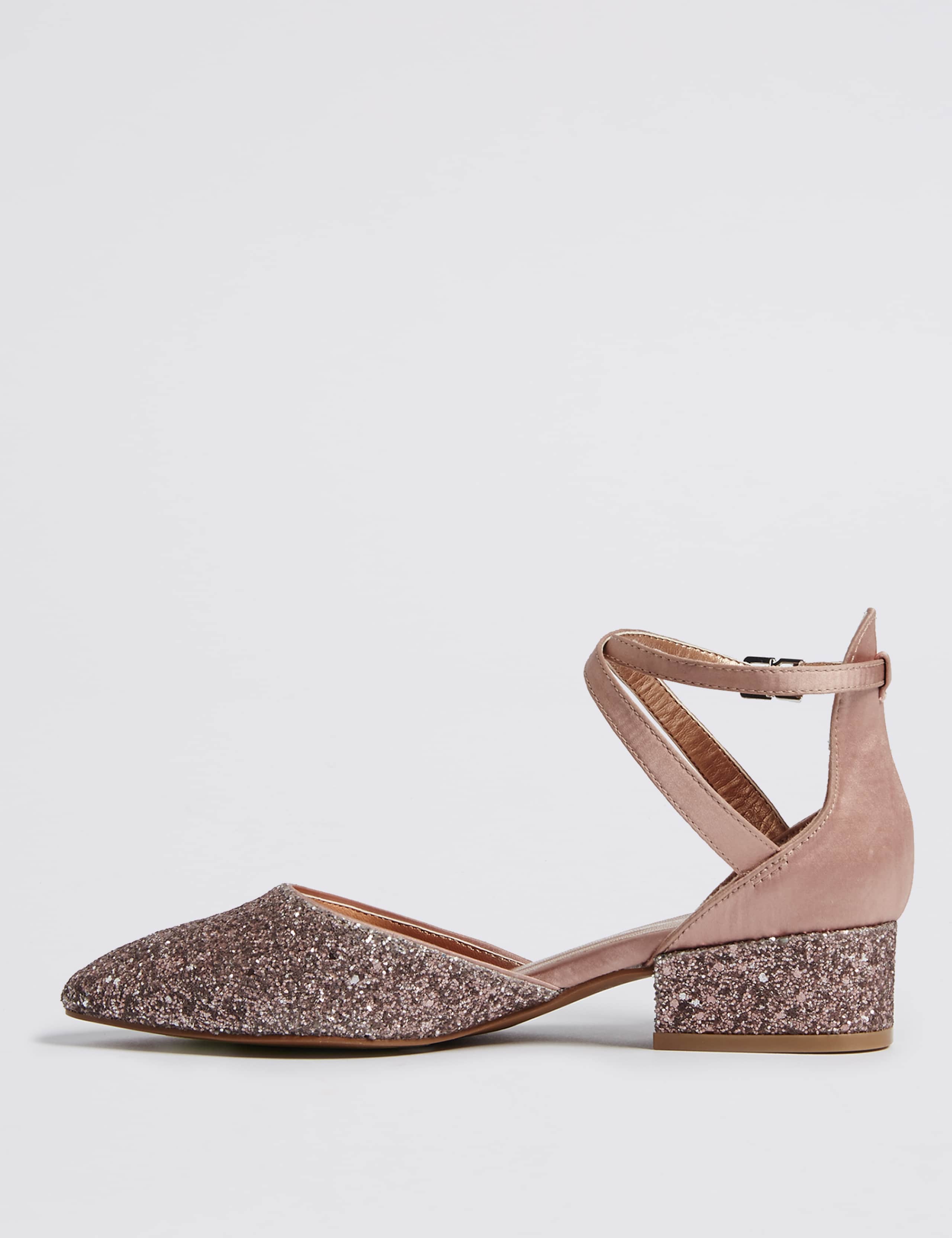 Almond Toe Two Part Court Shoes 5 of 6