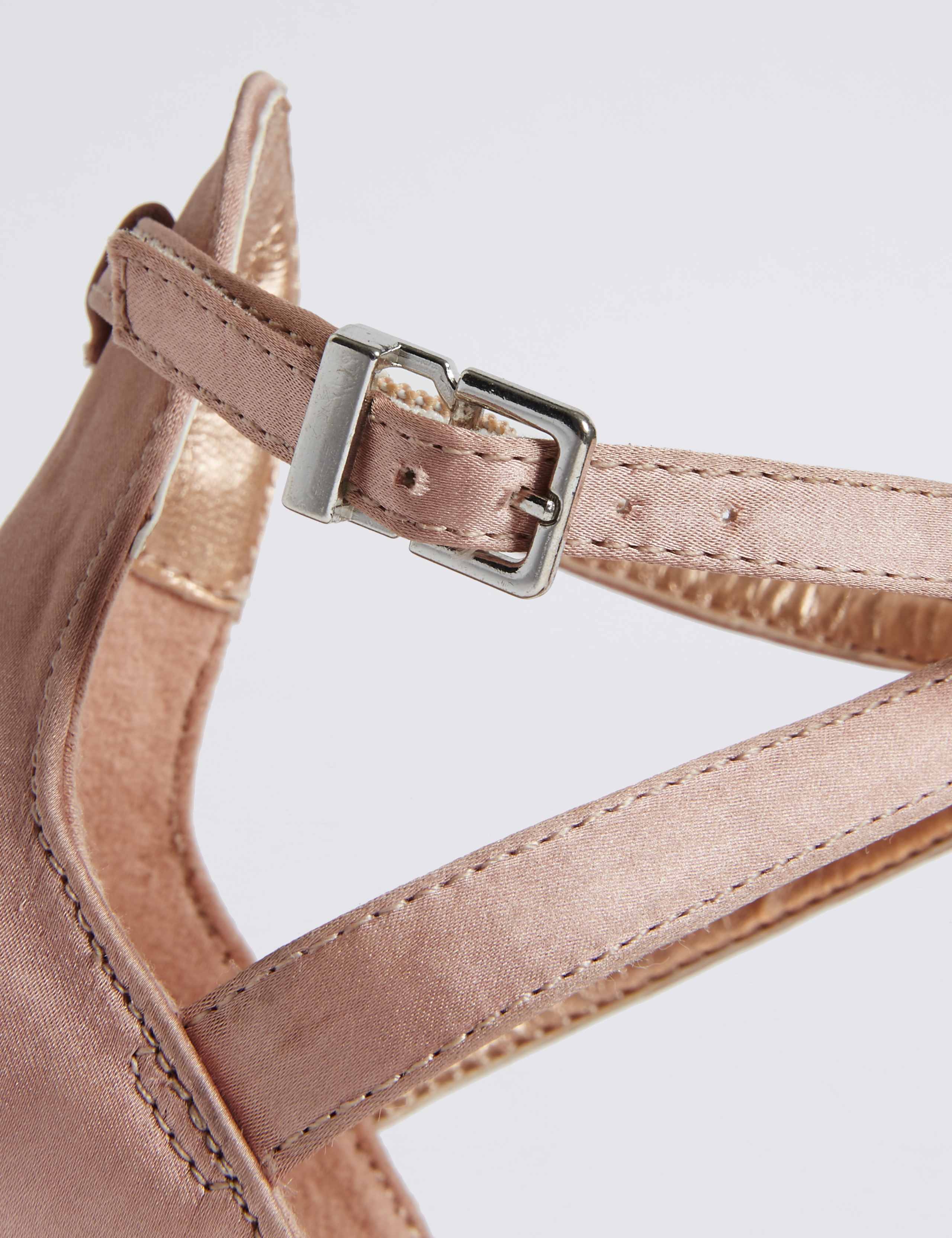 Almond Toe Two Part Court Shoes 6 of 6