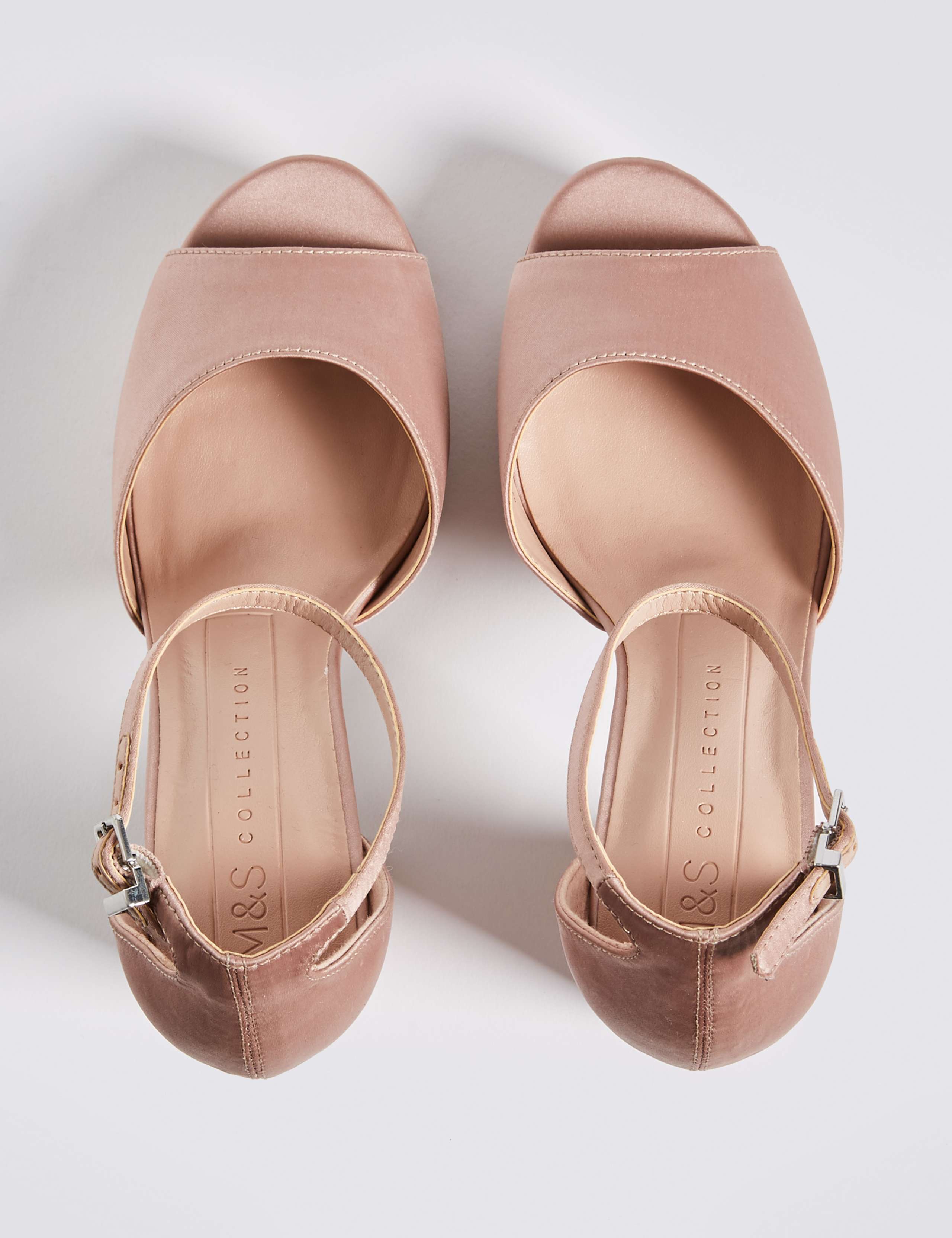 Block Heel Two Part Sandals 4 of 6