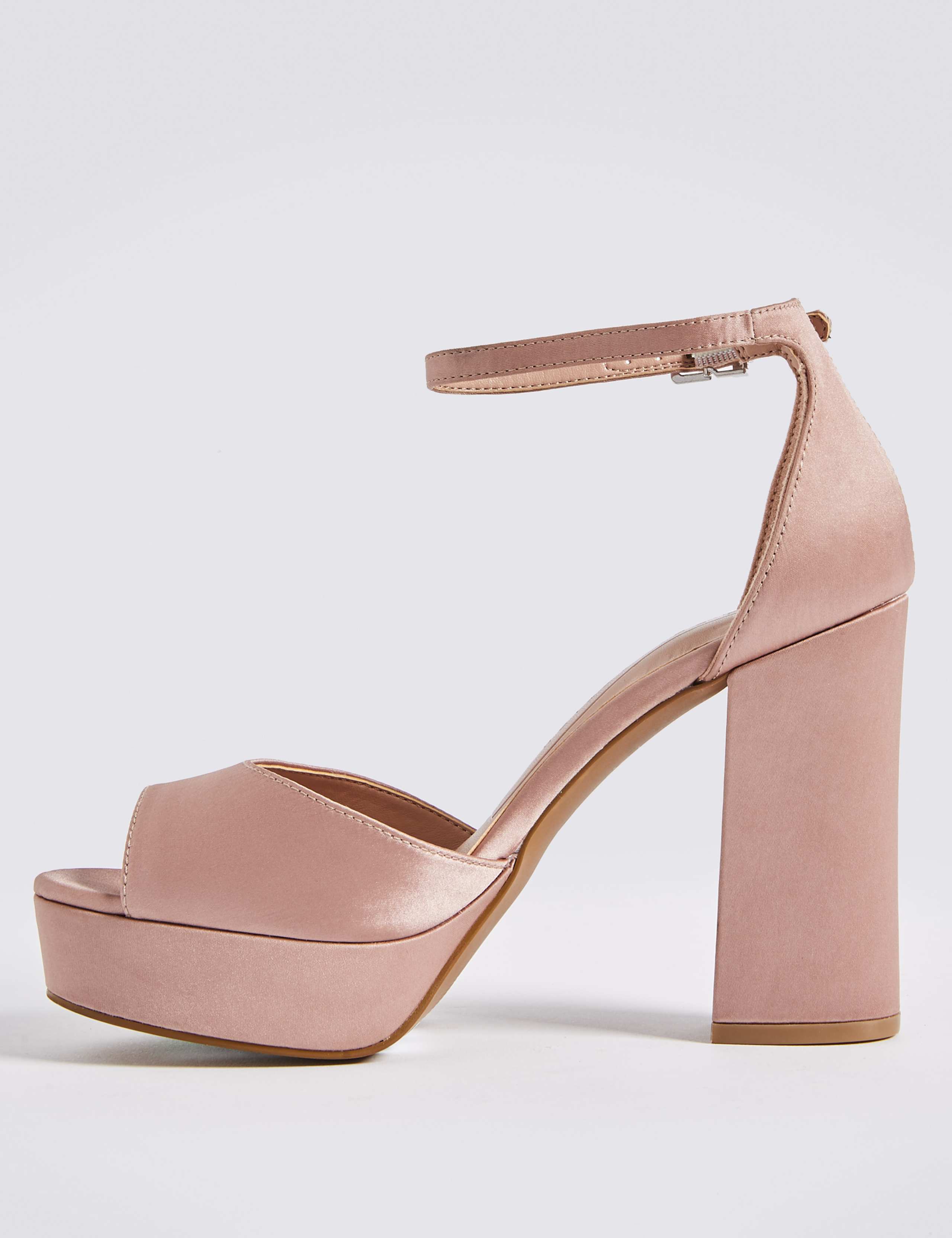 Block Heel Two Part Sandals 5 of 6