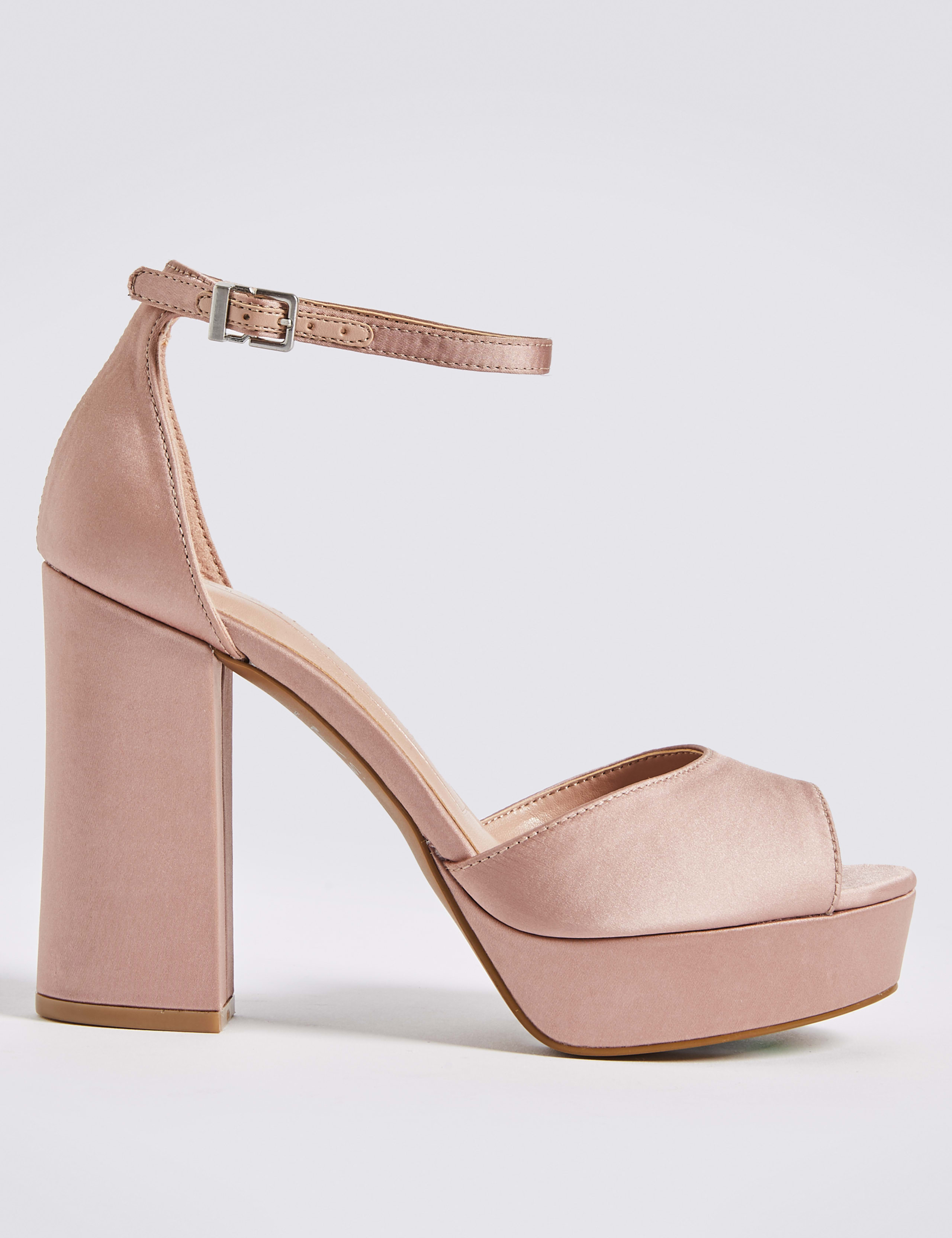 Block Heel Two Part Sandals 2 of 6