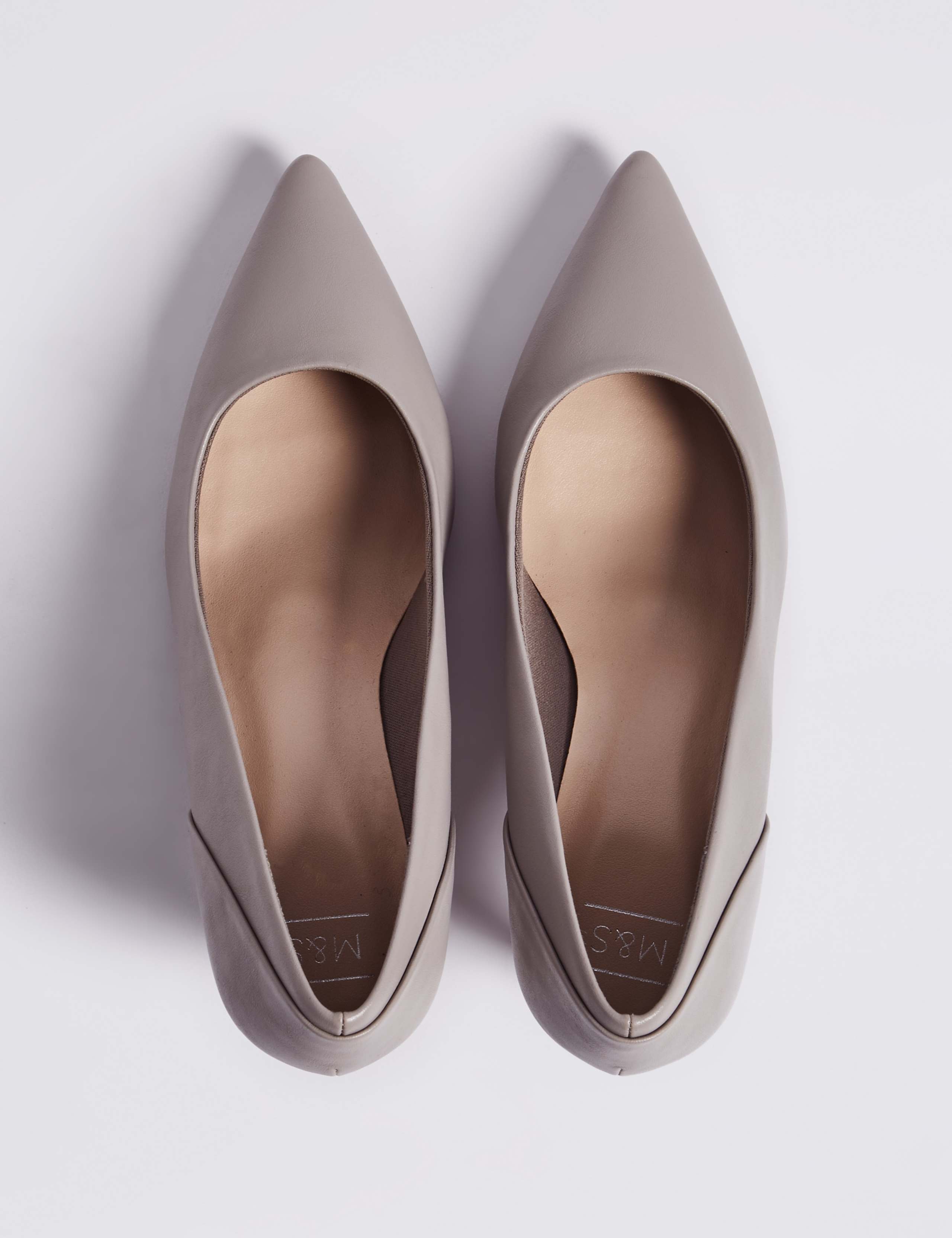 Kitten Heel Pointed Toe Court Shoes 4 of 6