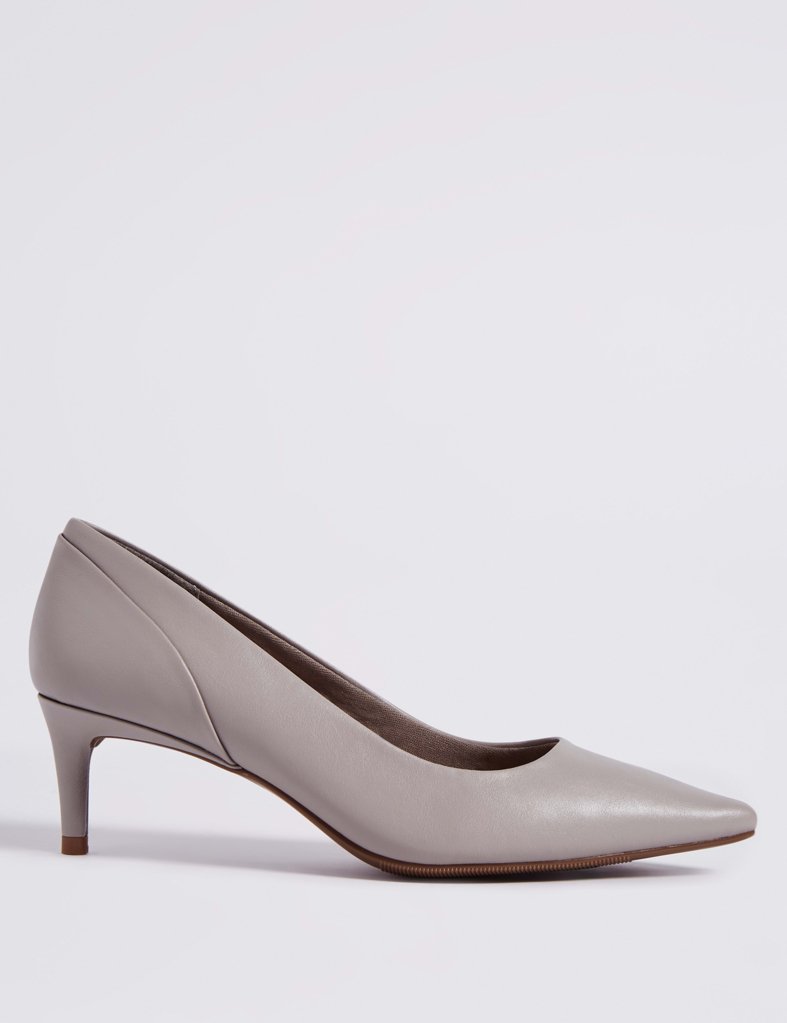 Kitten Heel Pointed Toe Court Shoes 2 of 6