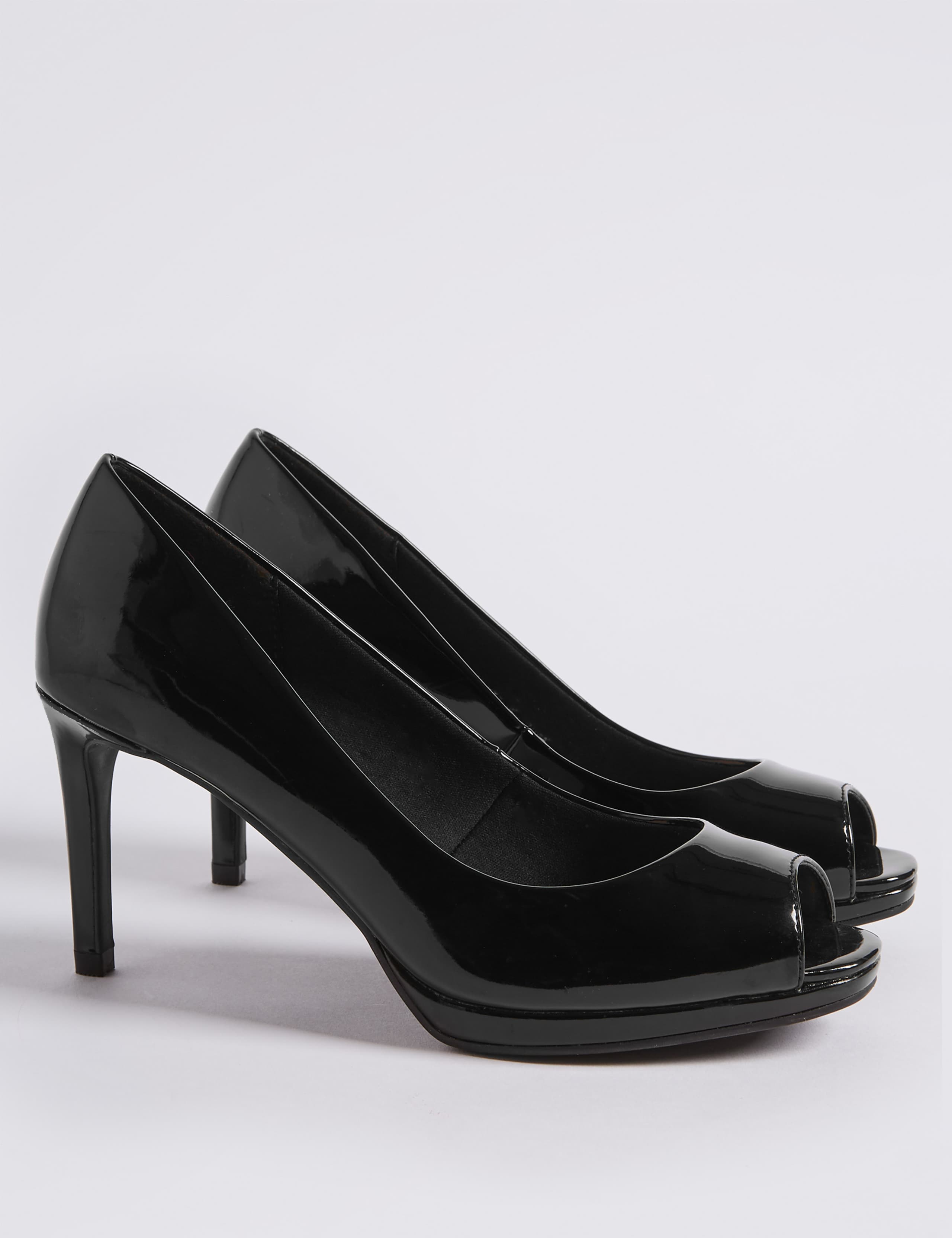 Stiletto Heel Platform Court Shoes 3 of 6