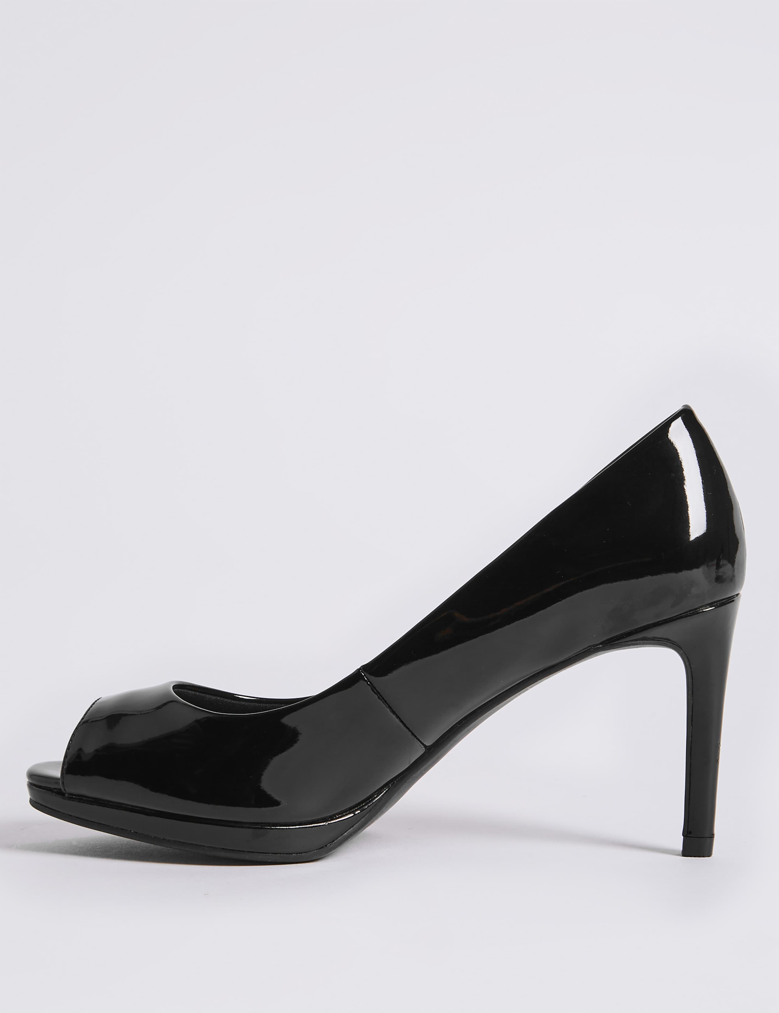 Stiletto Heel Platform Court Shoes 5 of 6