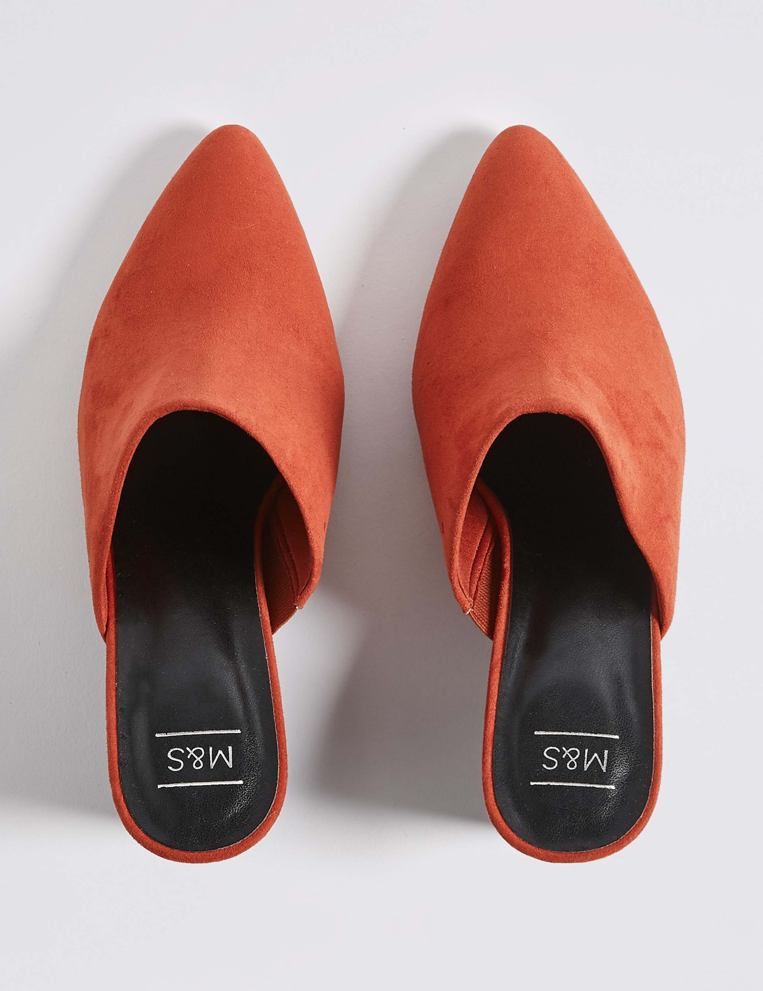 Wedge Heel Mule Shoes 4 of 6