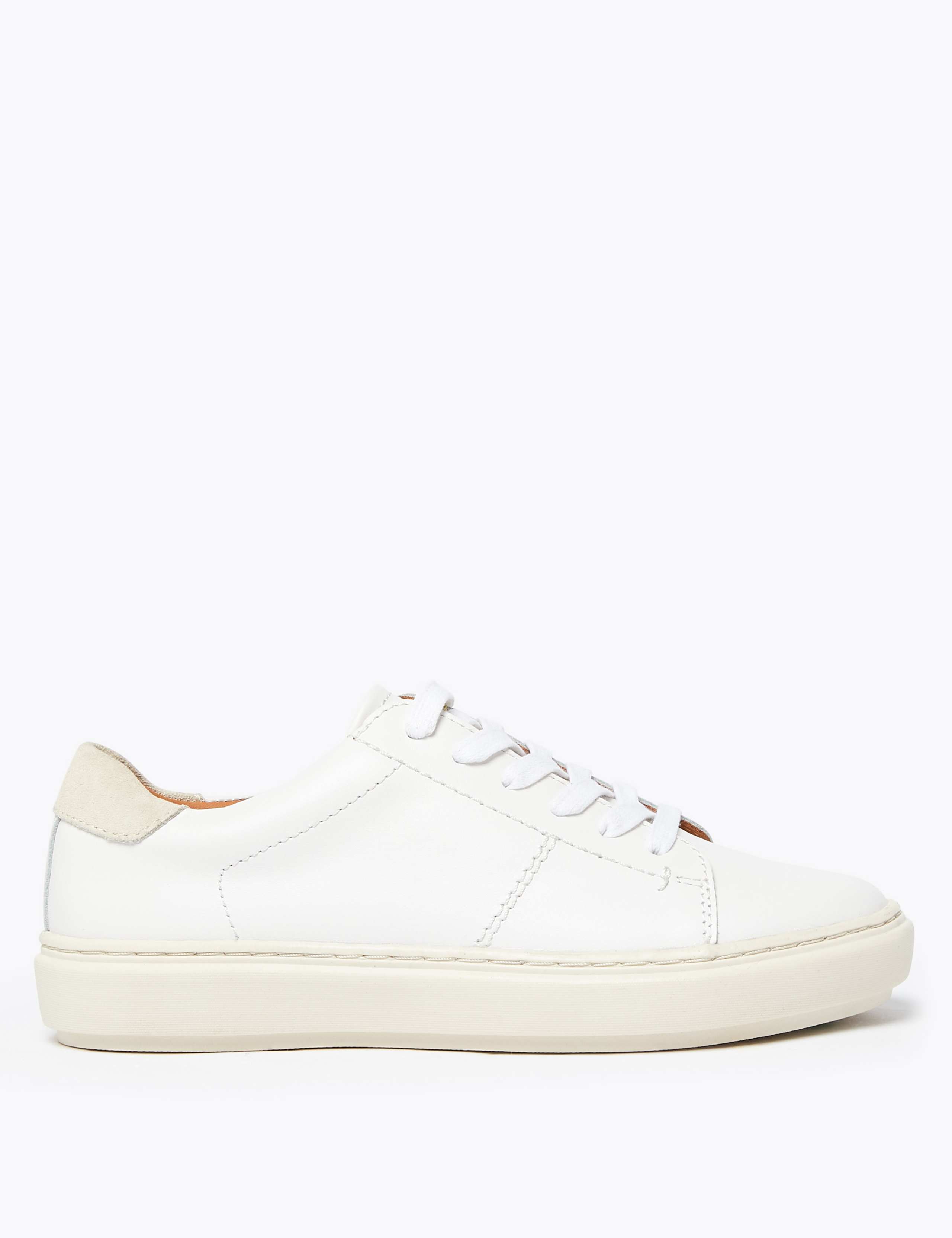 Leather Lace Up Trainers 2 of 5