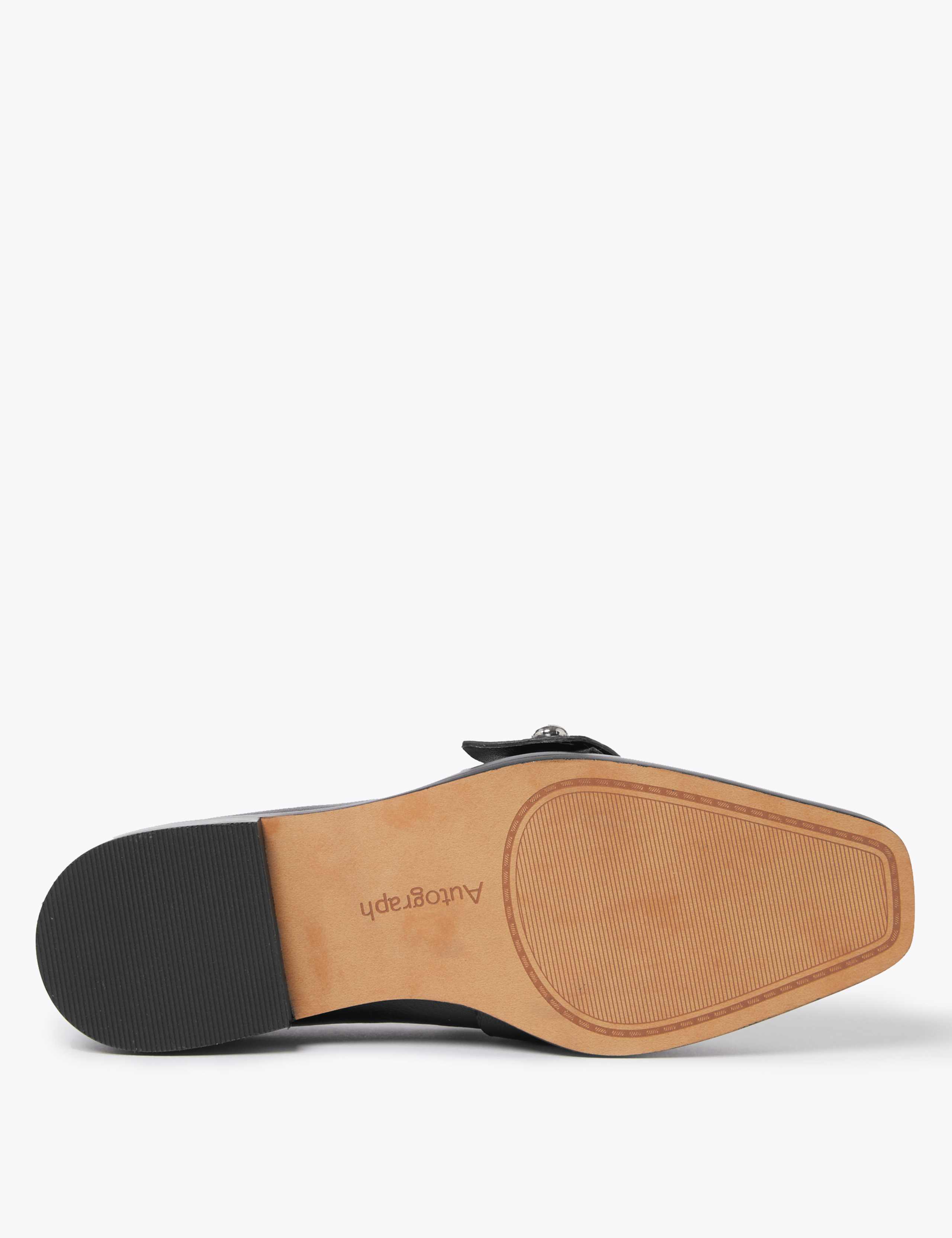 Leather Ring Detail Loafers 5 of 5