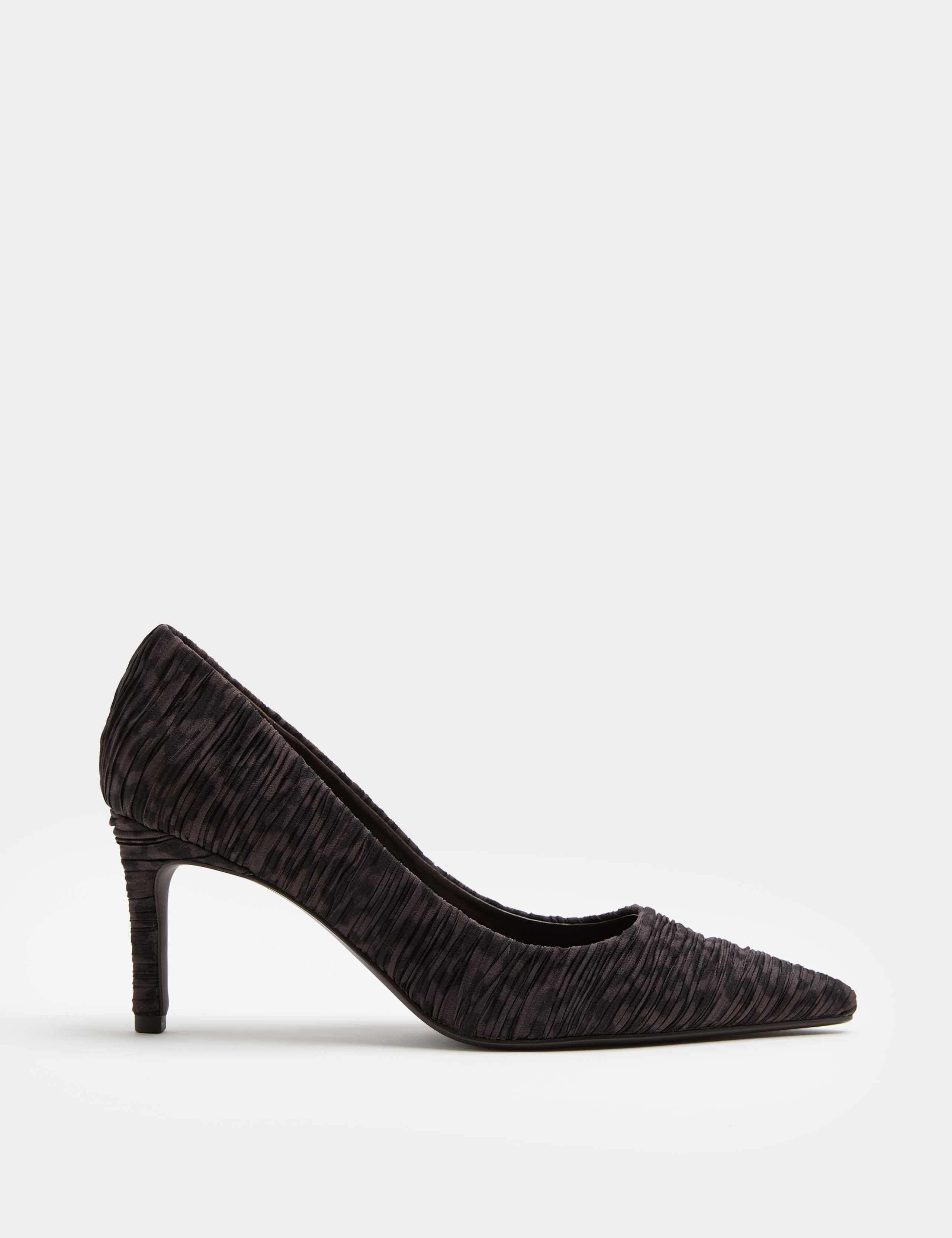 Leopard Print Stiletto Heel Court Shoes 2 of 3