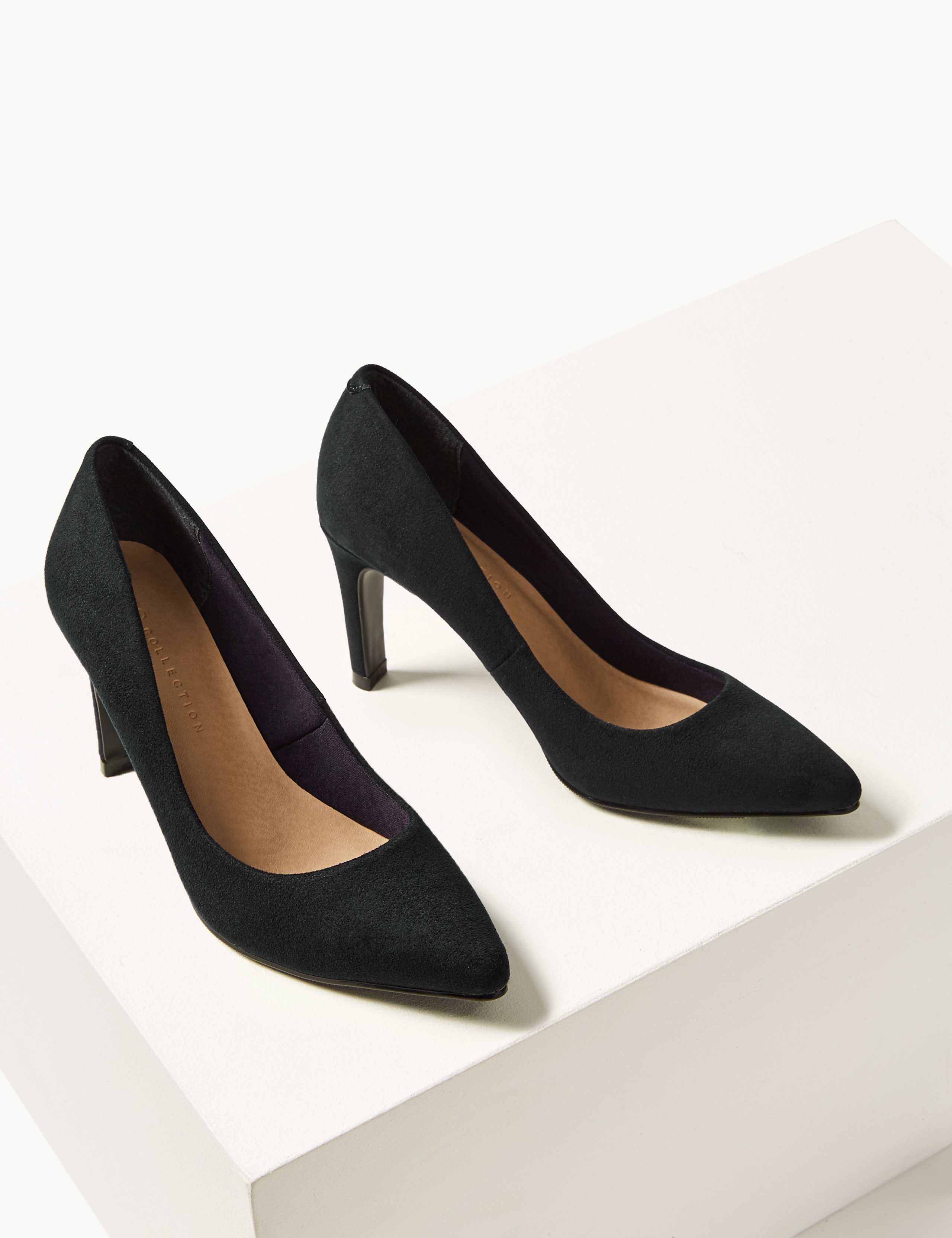Stiletto Heel Pointed Court Shoes 3 of 5