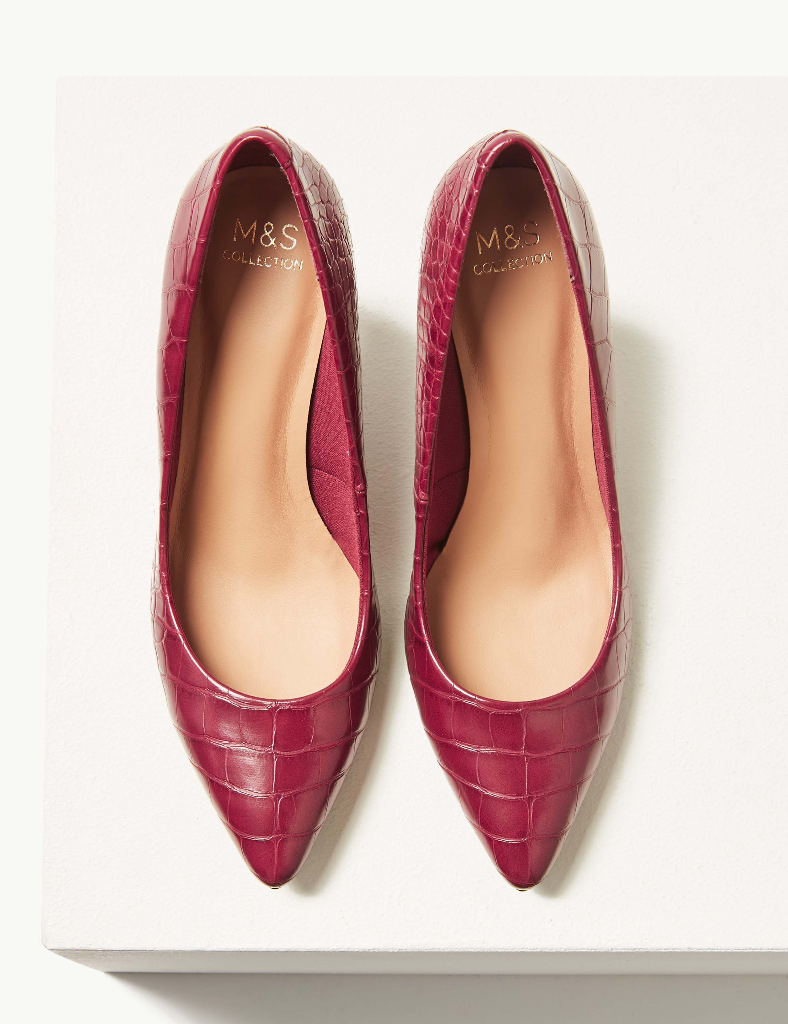 Stiletto Heel Pointed Court Shoes 4 of 6