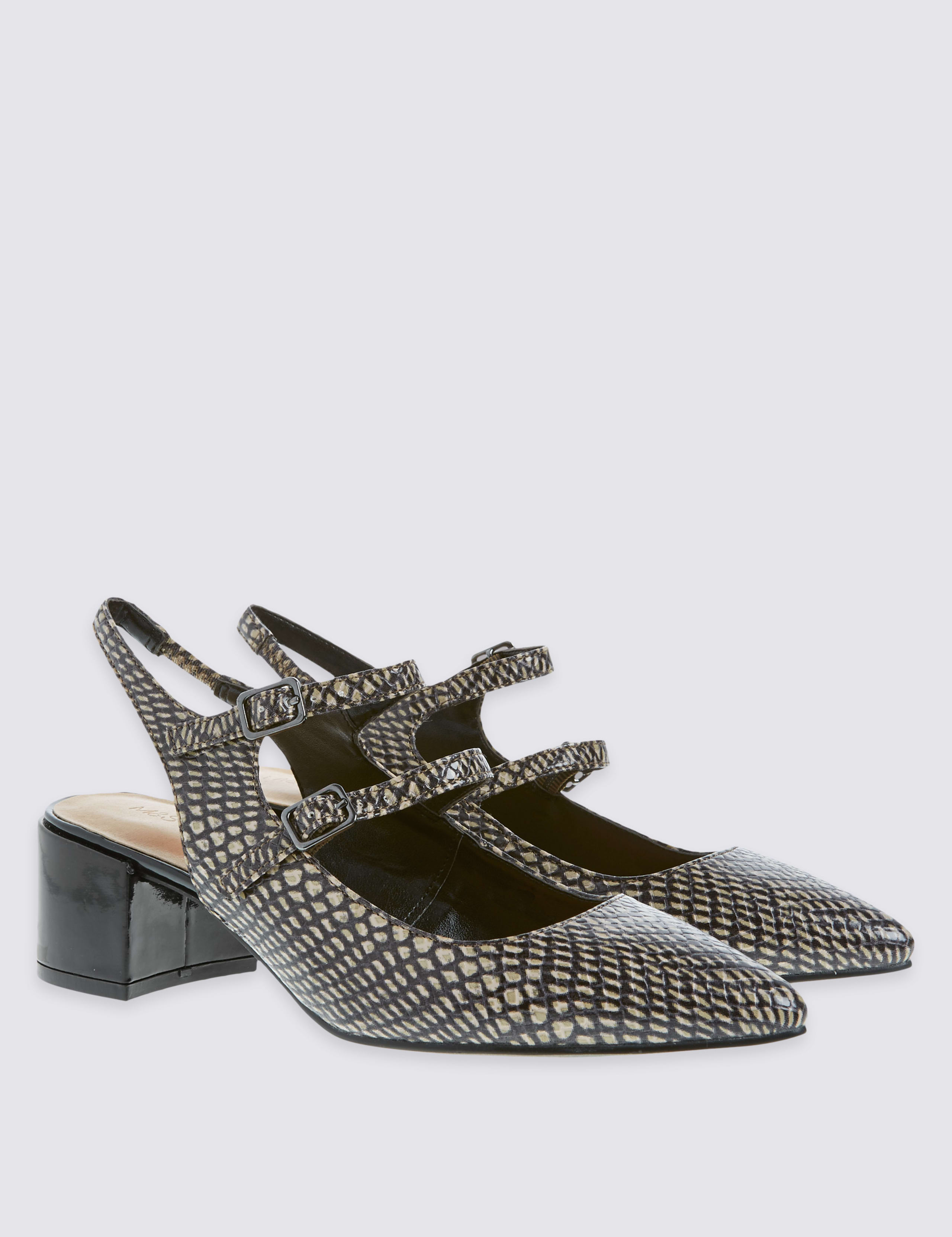 Block Heel Court Shoes with Insolia® 1 of 5