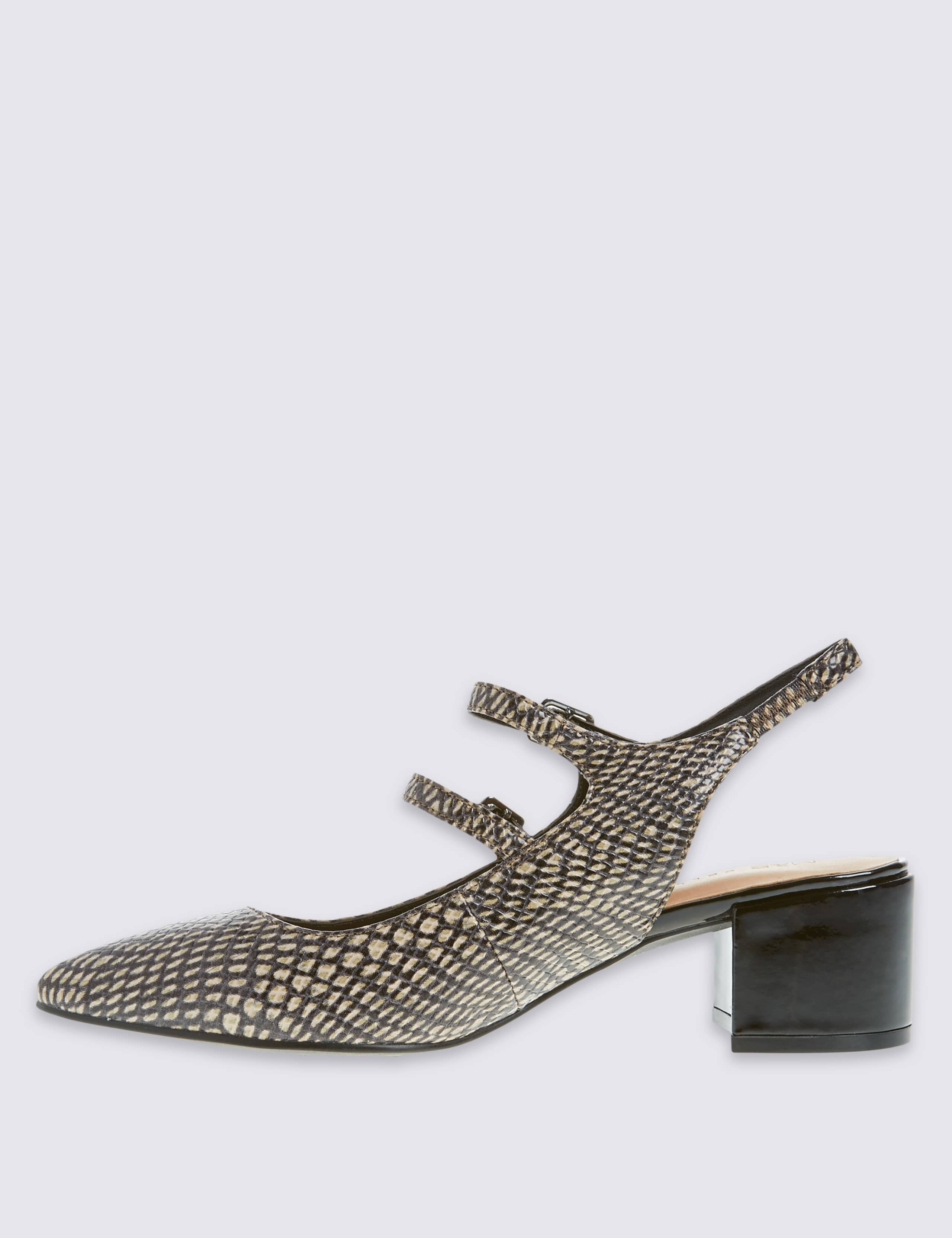 Block Heel Court Shoes with Insolia® 4 of 5