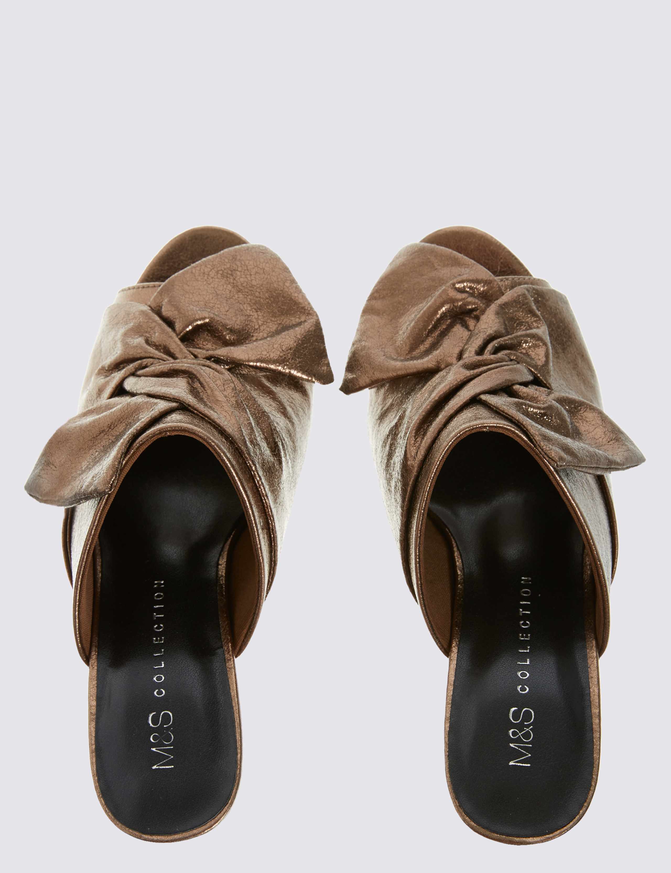 Stiletto Knotted Mule Sandals with Insolia® 4 of 6