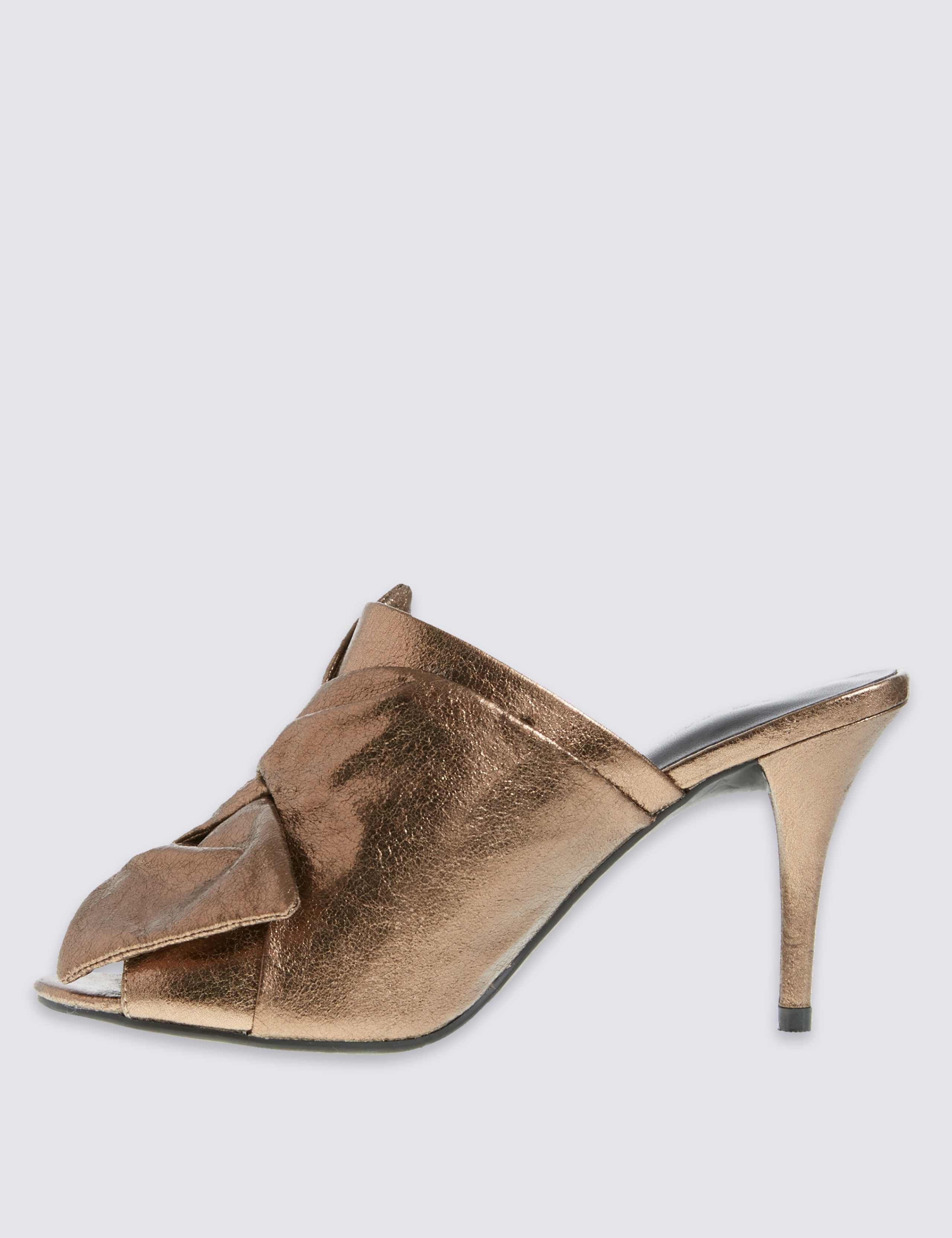 Stiletto Knotted Mule Sandals with Insolia® 5 of 6