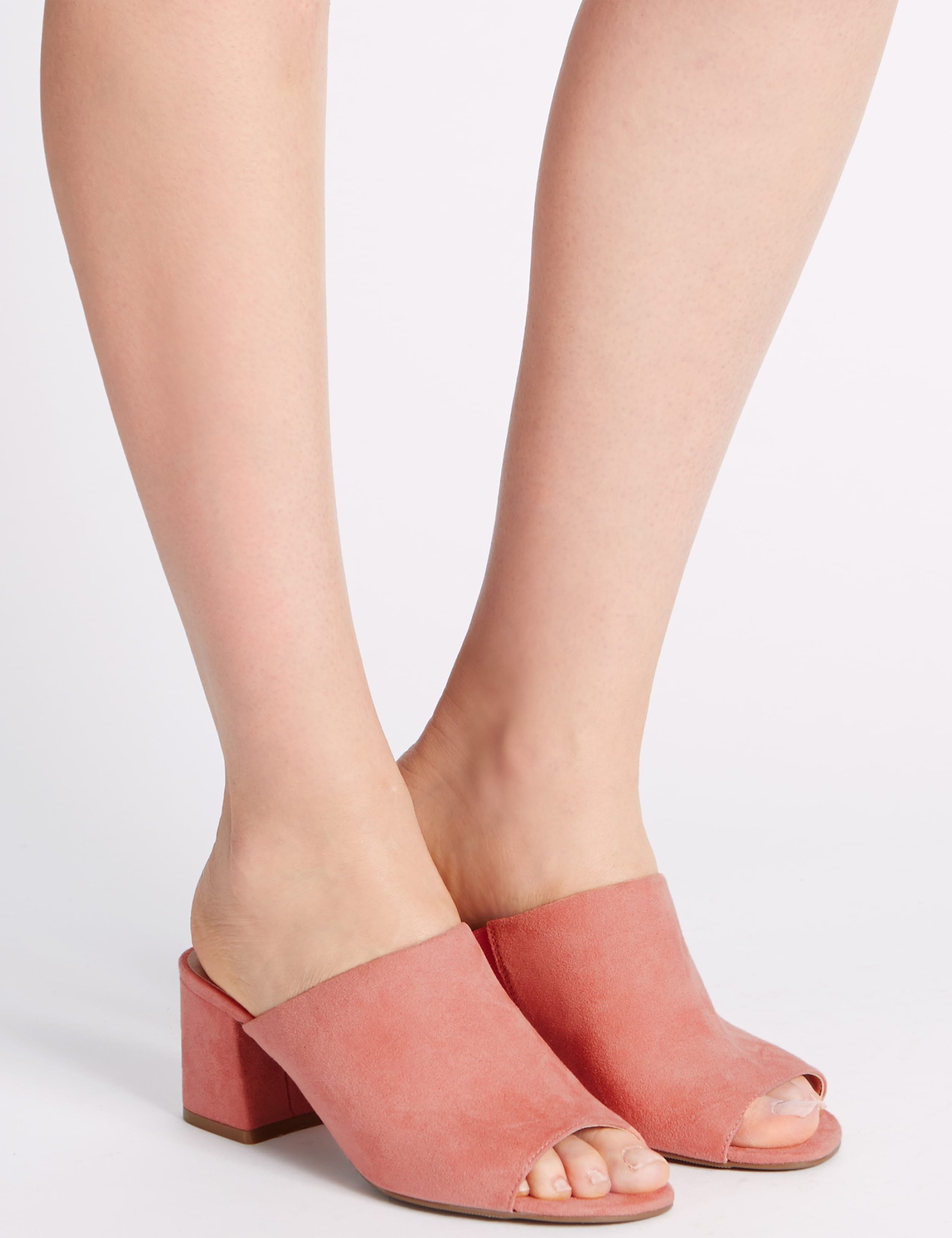 Block Heel Mule Shoes 1 of 6