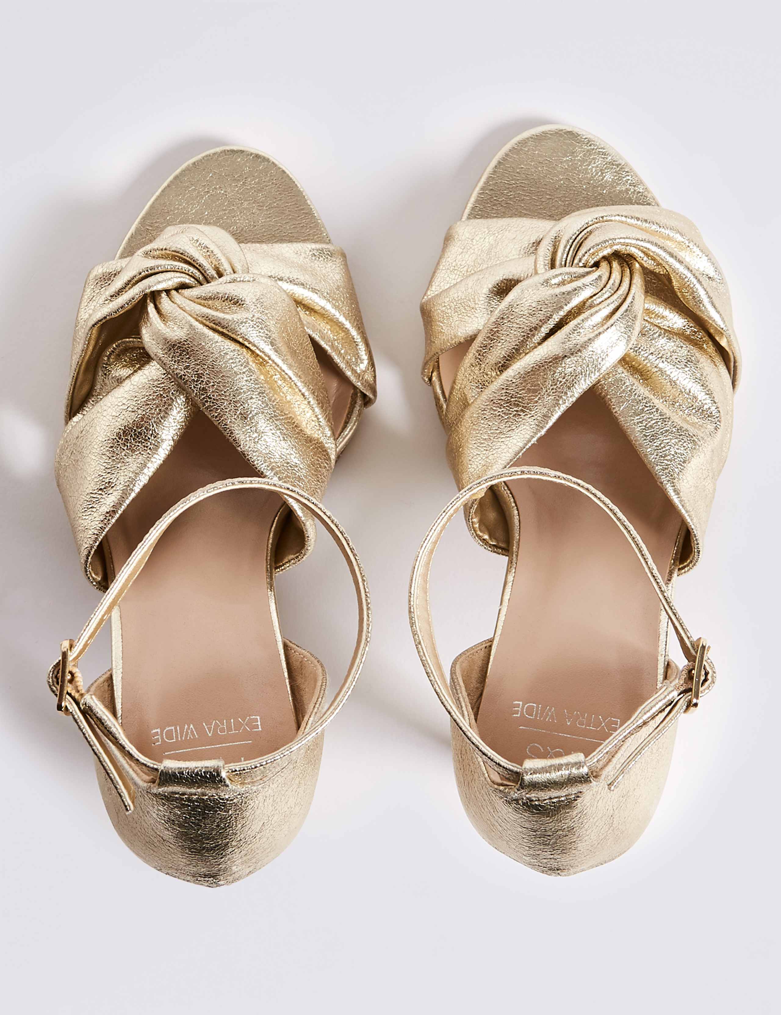 Extra Wide Fit Stiletto Heel Sandals 3 of 5