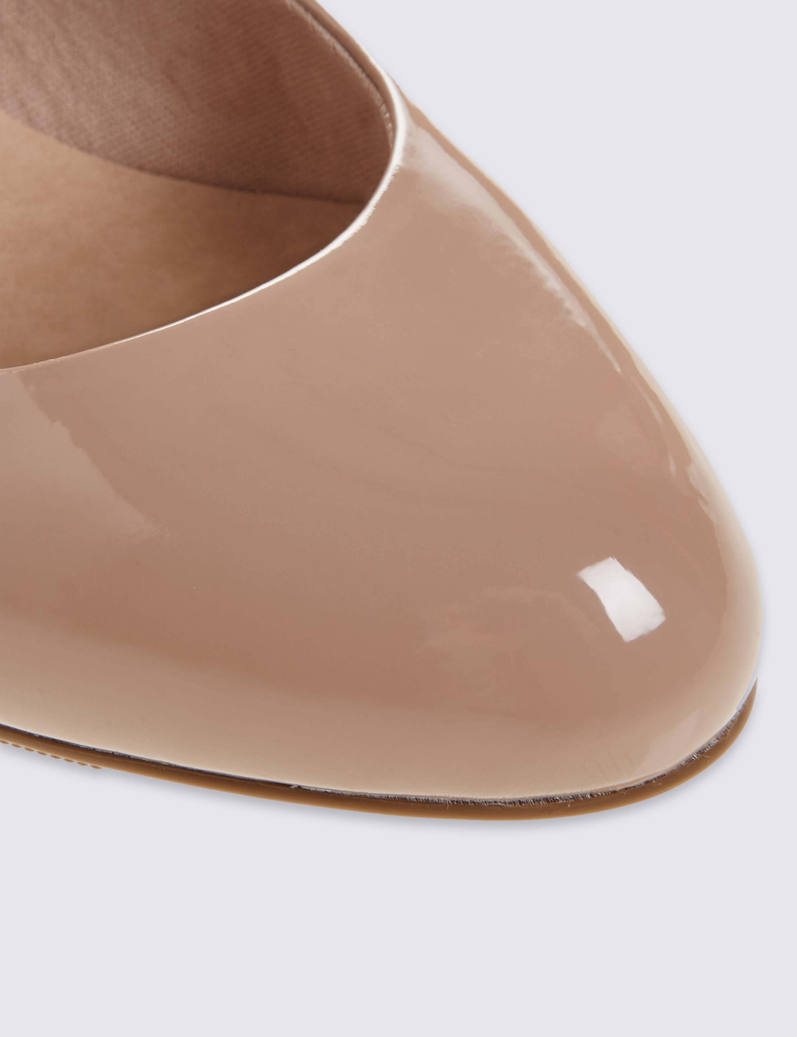 Wide Fit Stiletto Almond Toe Court Shoes 6 of 6