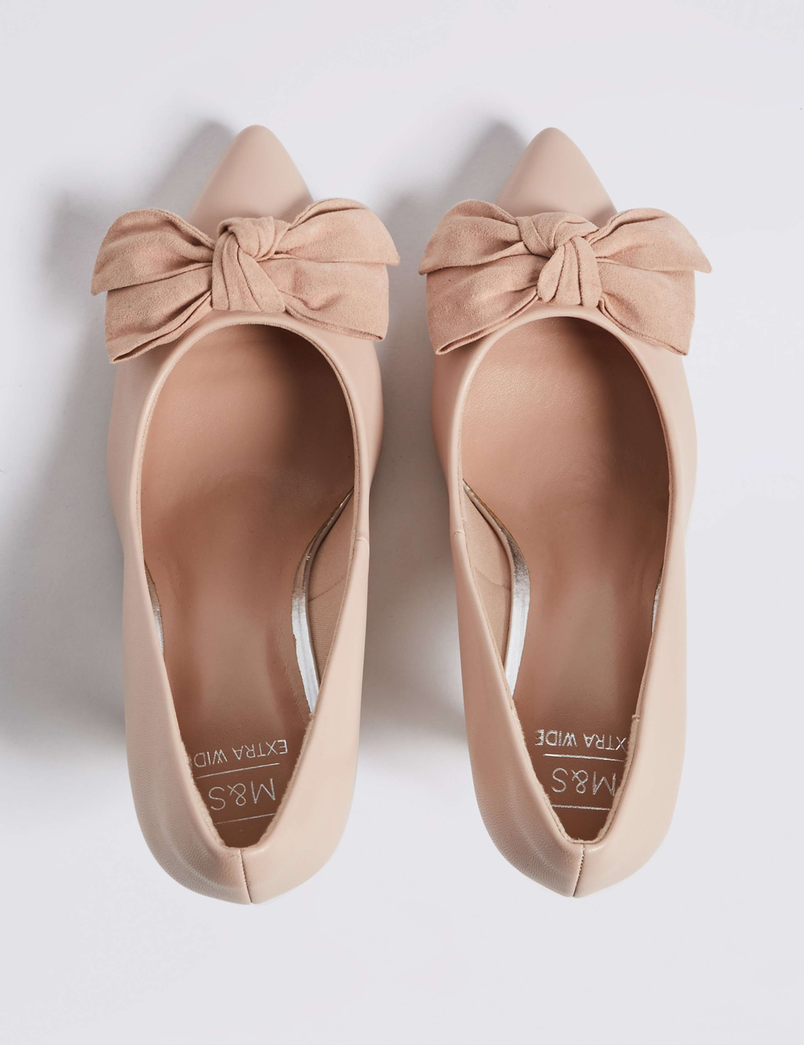 Extra Wide Fit Stiletto Heel Court Shoes 3 of 5