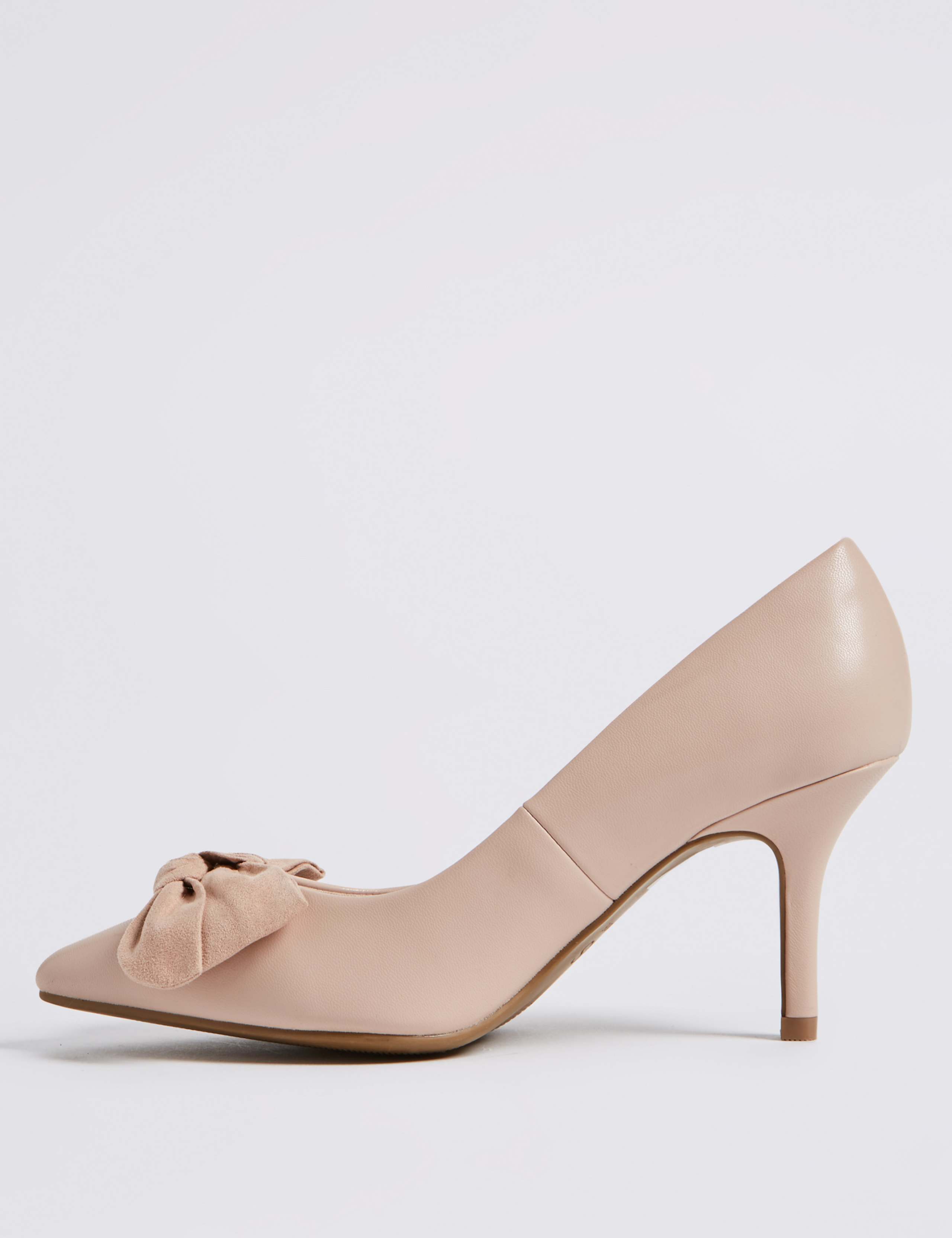 Extra Wide Fit Stiletto Heel Court Shoes 4 of 5