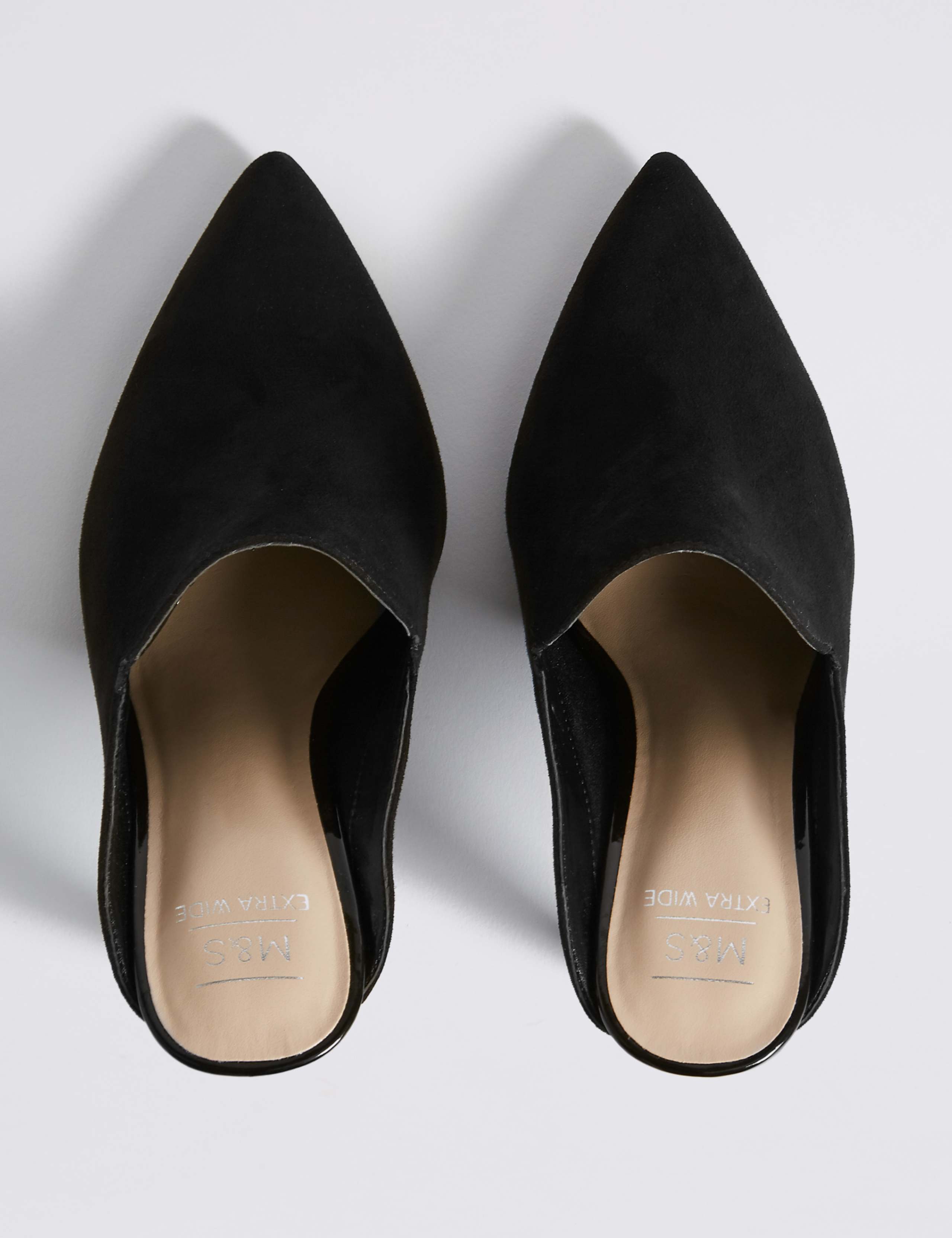Extra Wide Fit Stiletto Heels Mule Shoes 4 of 6