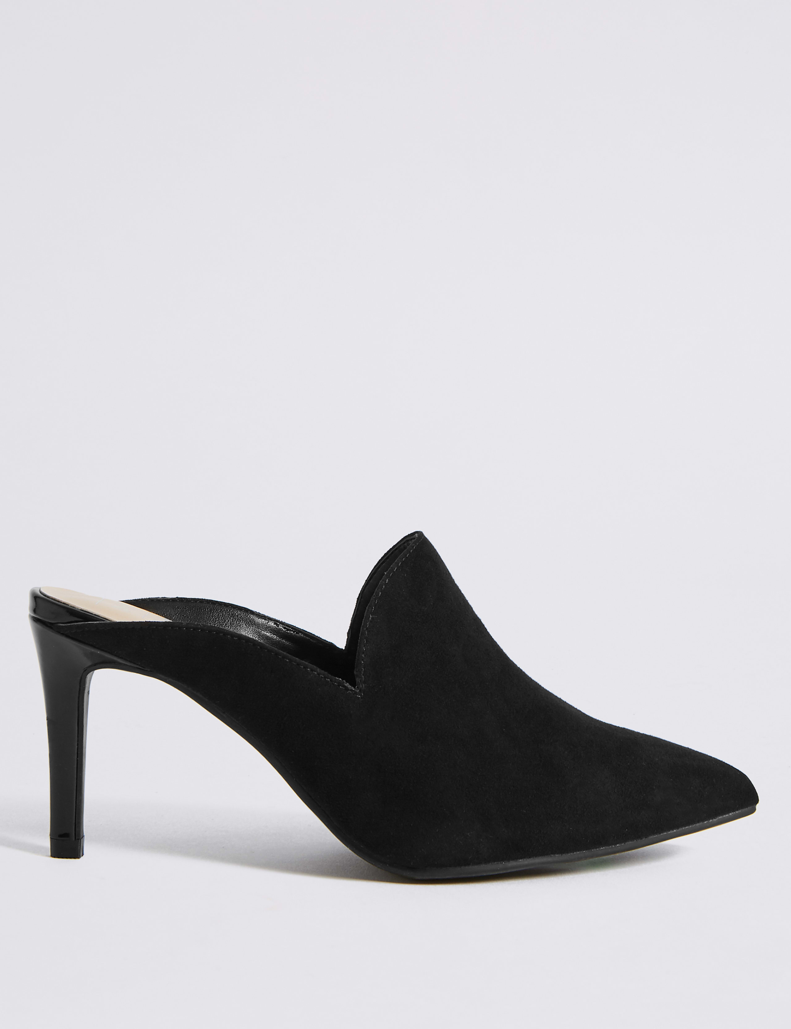 Extra Wide Fit Stiletto Heels Mule Shoes 2 of 6