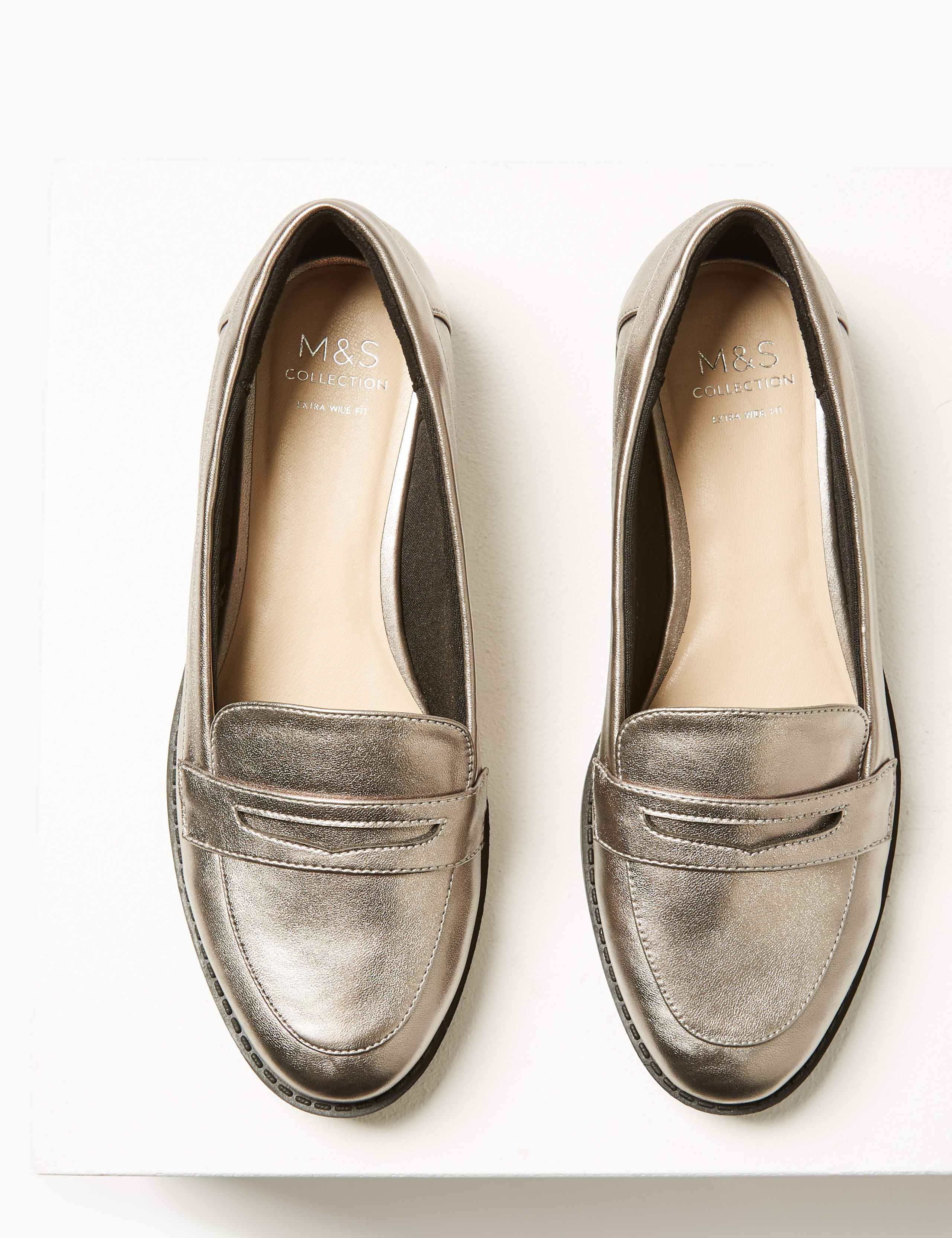 Extra Wide Fit Penny Loafers 4 of 6