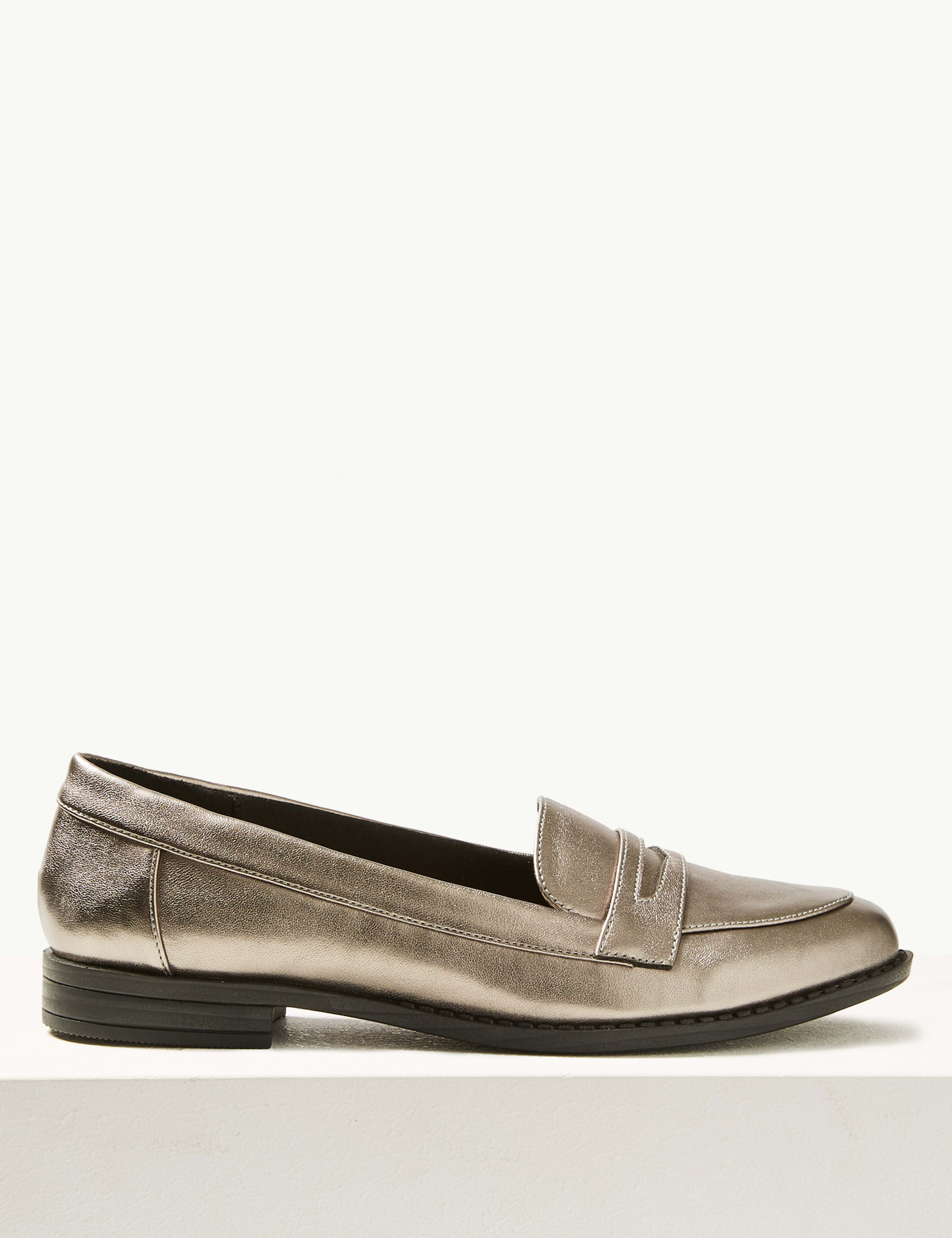 Extra Wide Fit Penny Loafers 2 of 6