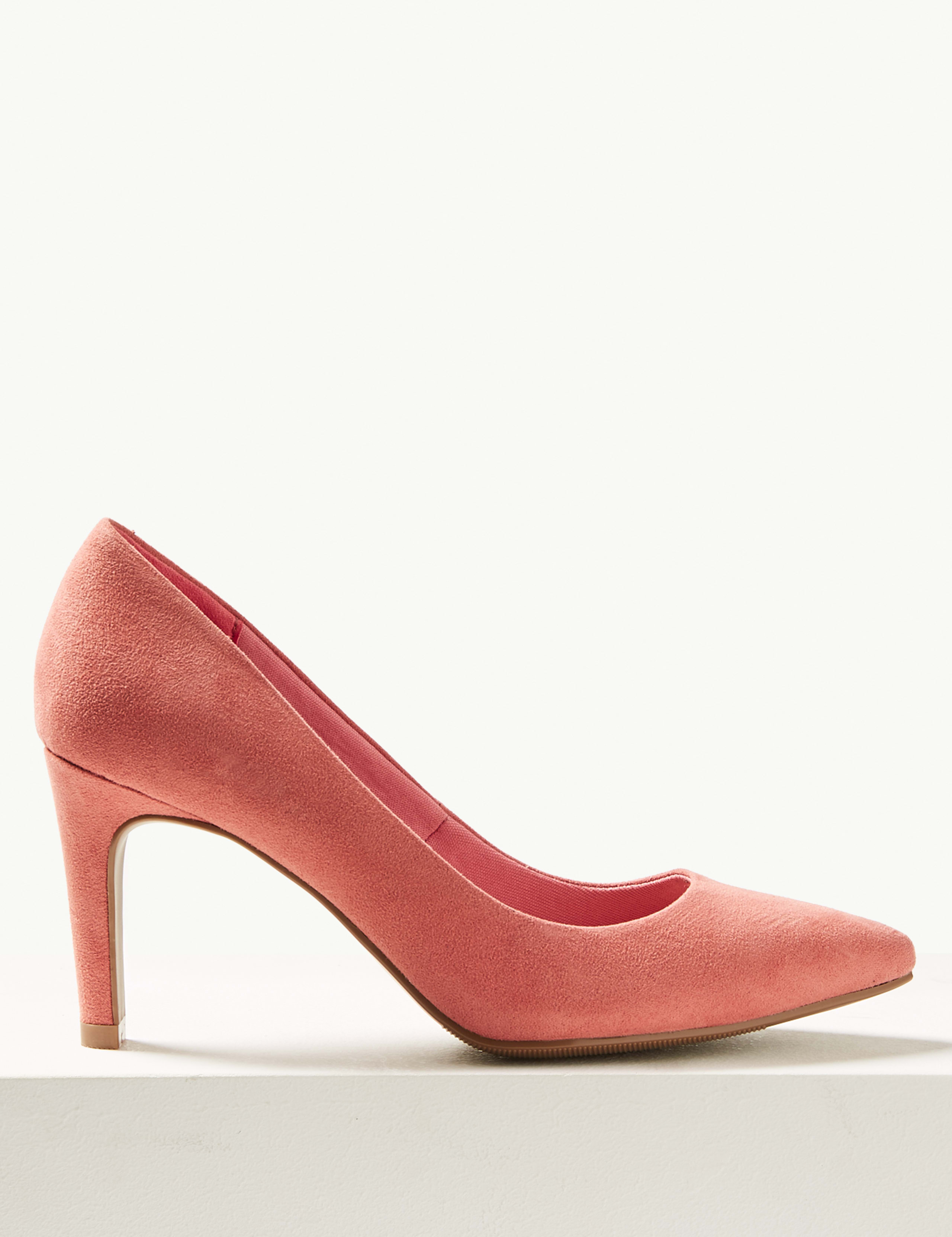 Wide Fit Stiletto Heel Pointed Court Shoes 2 of 5