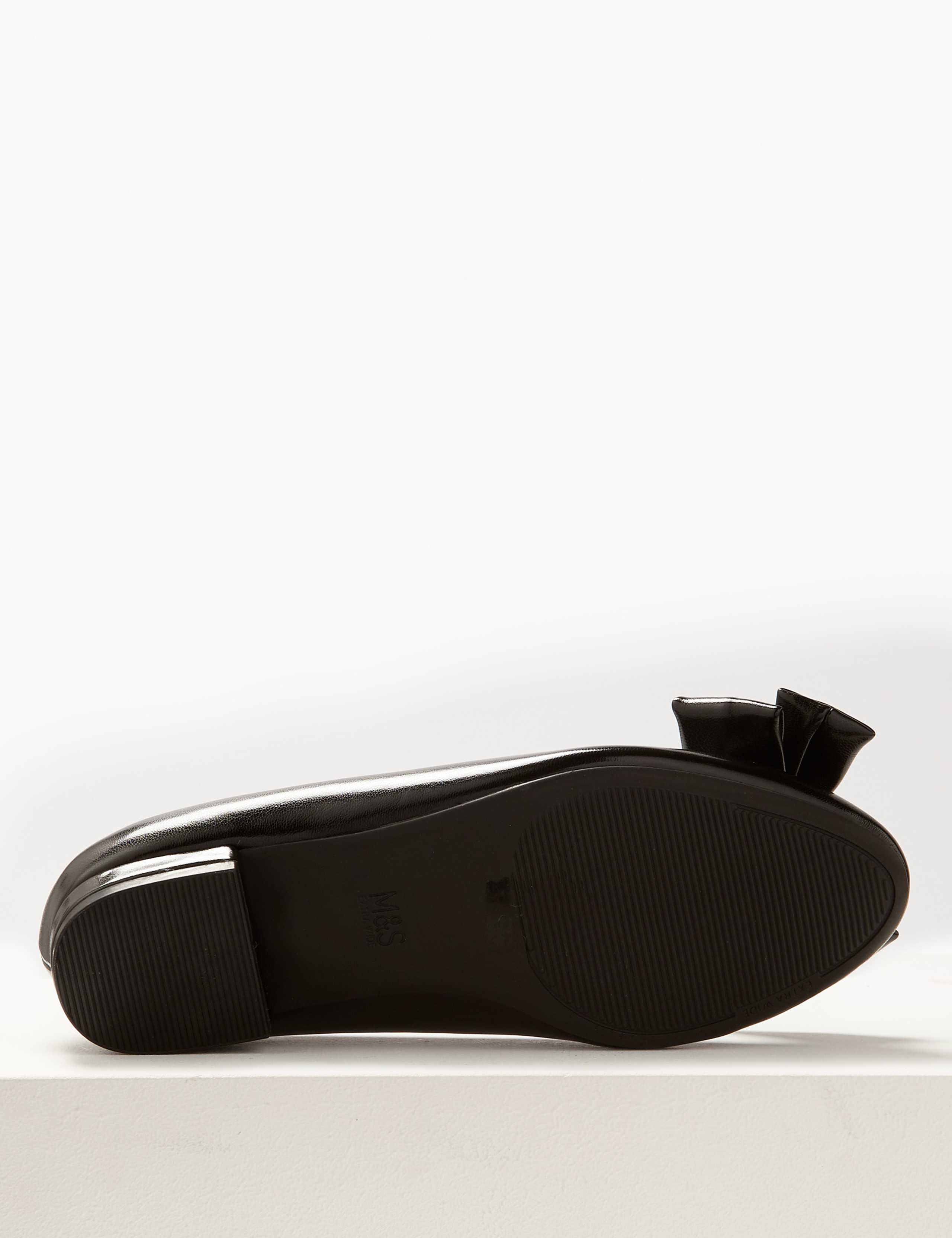 Extra Wide Fit Bow Ballet Pumps 5 of 5