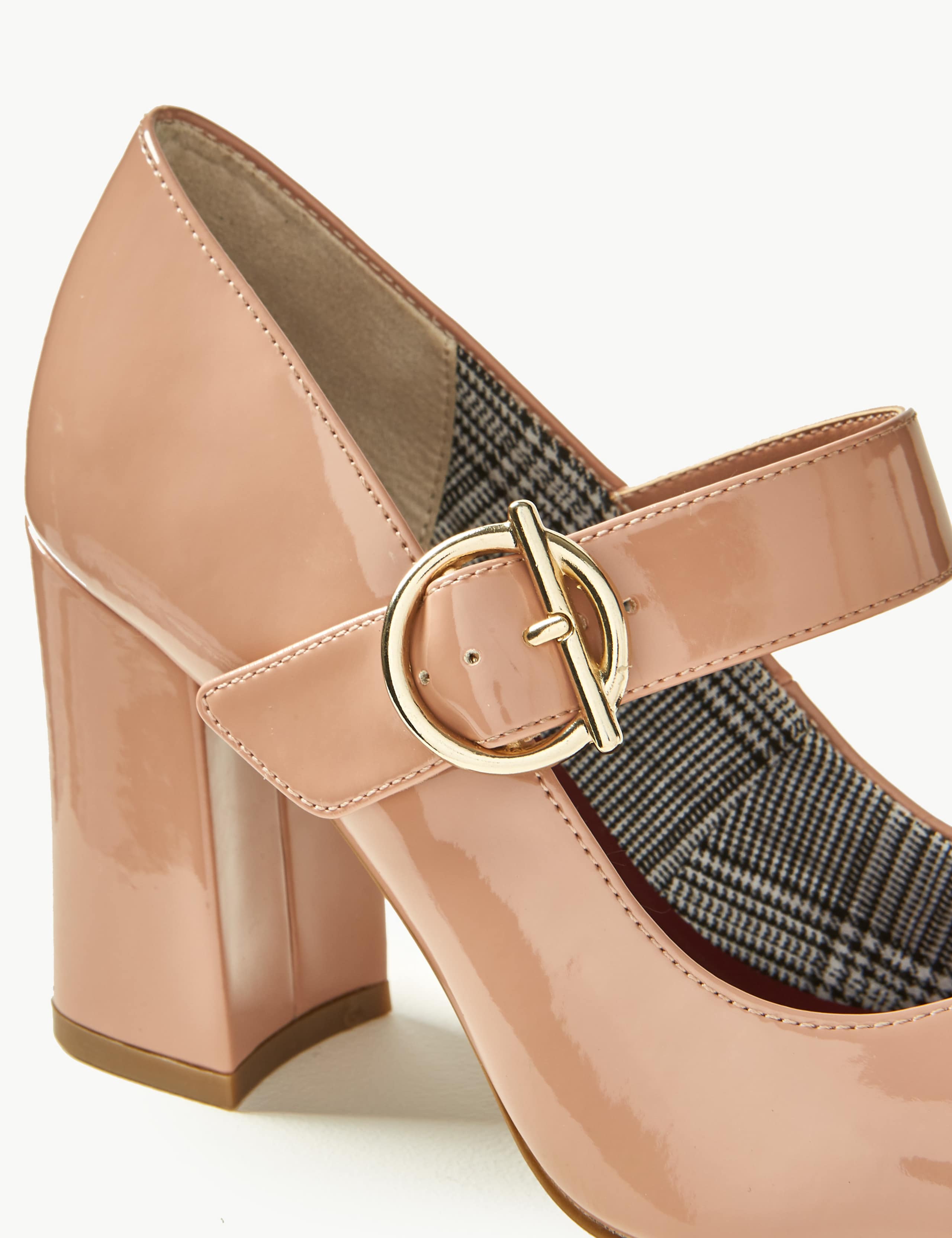 Wide Fit Almond Toe Court Shoes 4 of 5