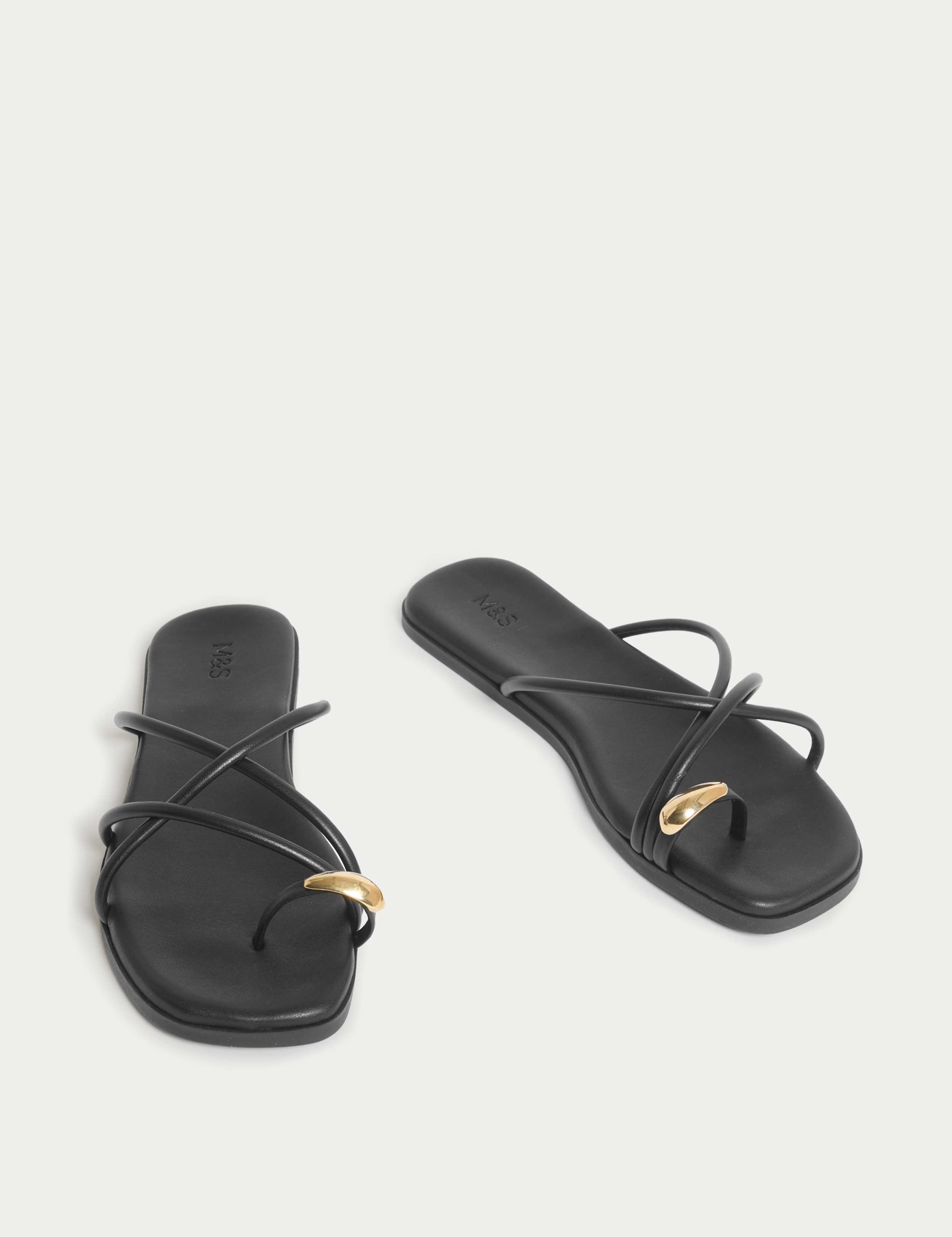 Flat Toe Loop Mules 2 of 3