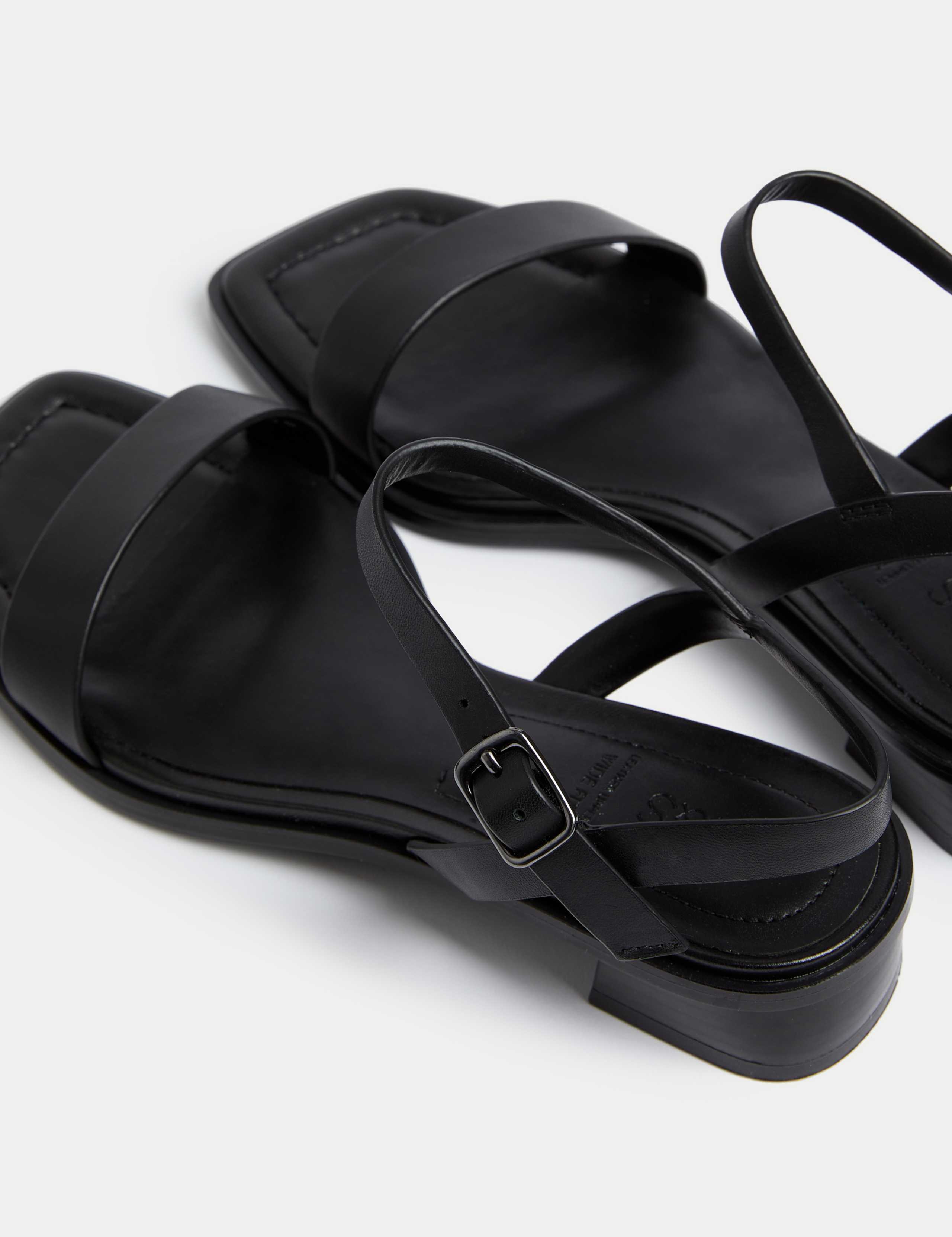 Wide Fit Ankle Strap Block Heel Sandals 3 of 3