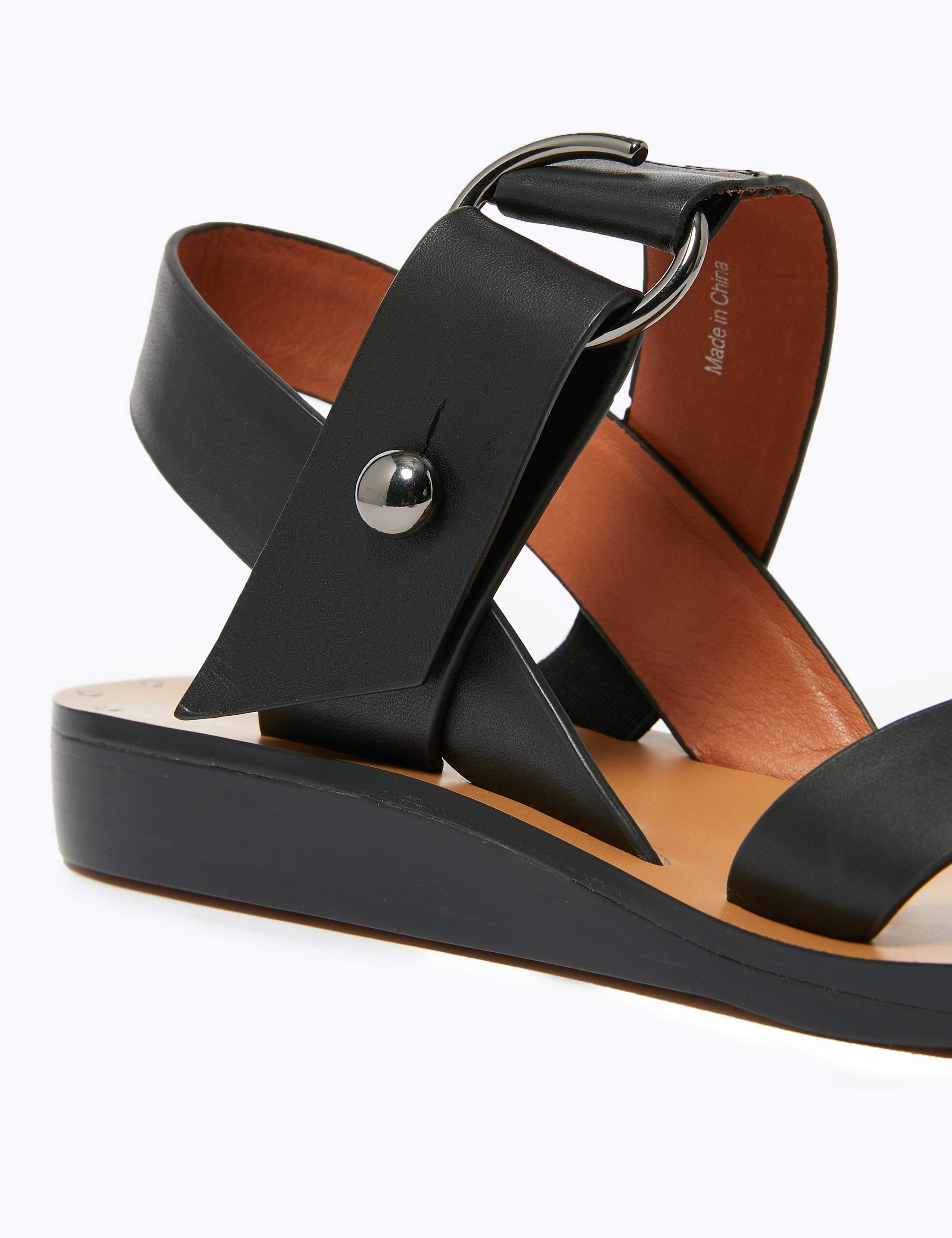 Leather Toe Loop Sandals 4 of 5
