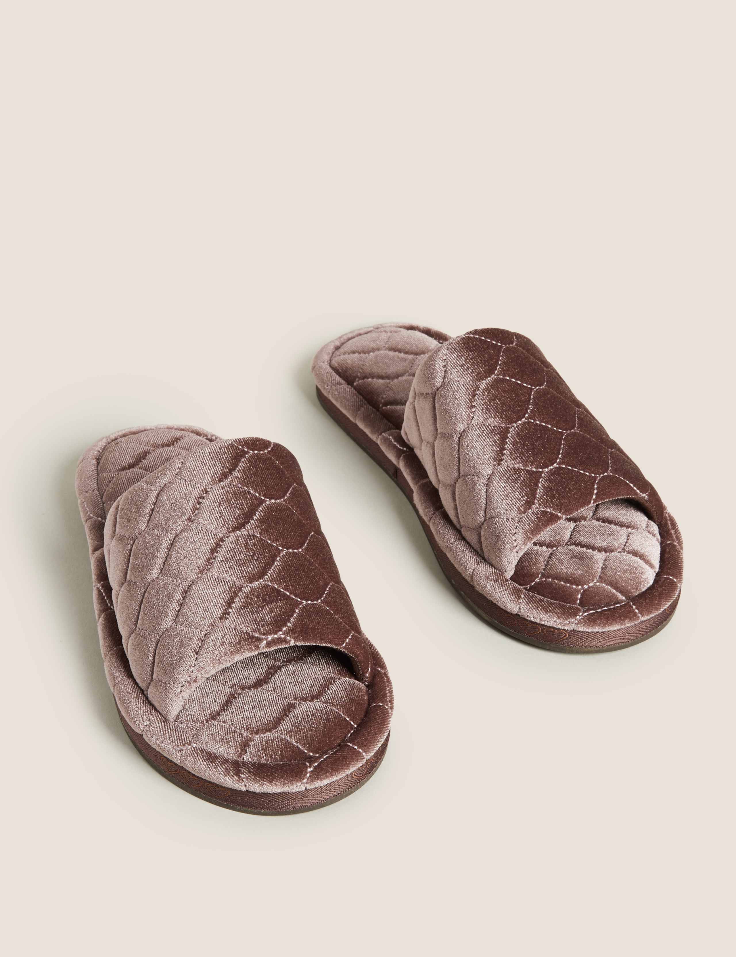 Open Toe Mule Slippers 1 of 5