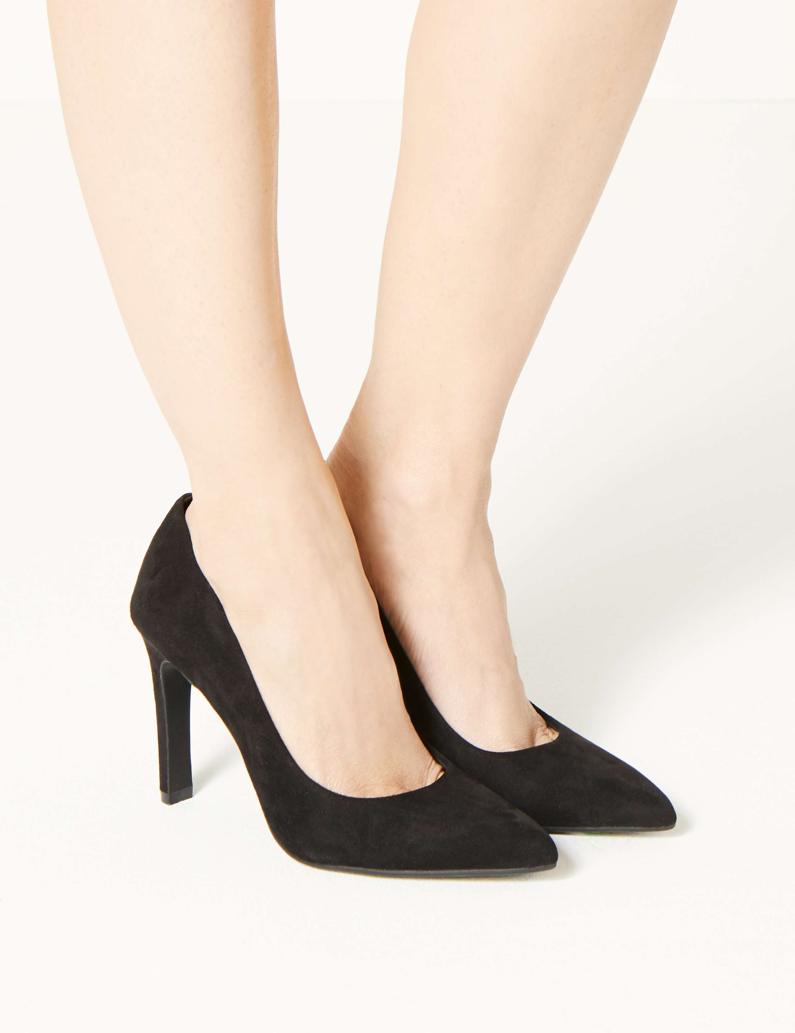 Stiletto Heel Pointed Toe Court Shoes 1 of 5