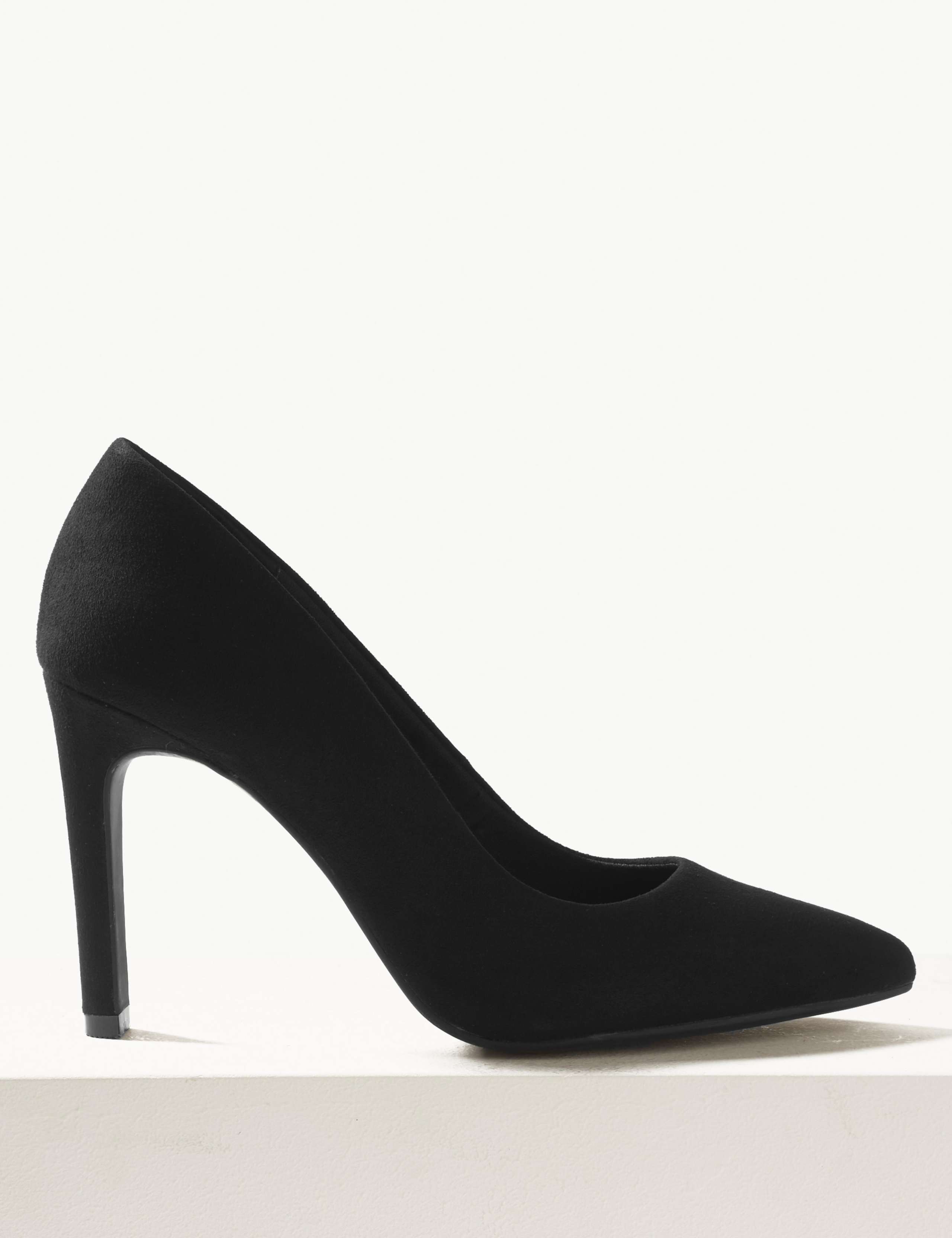 Stiletto Heel Pointed Toe Court Shoes 2 of 5