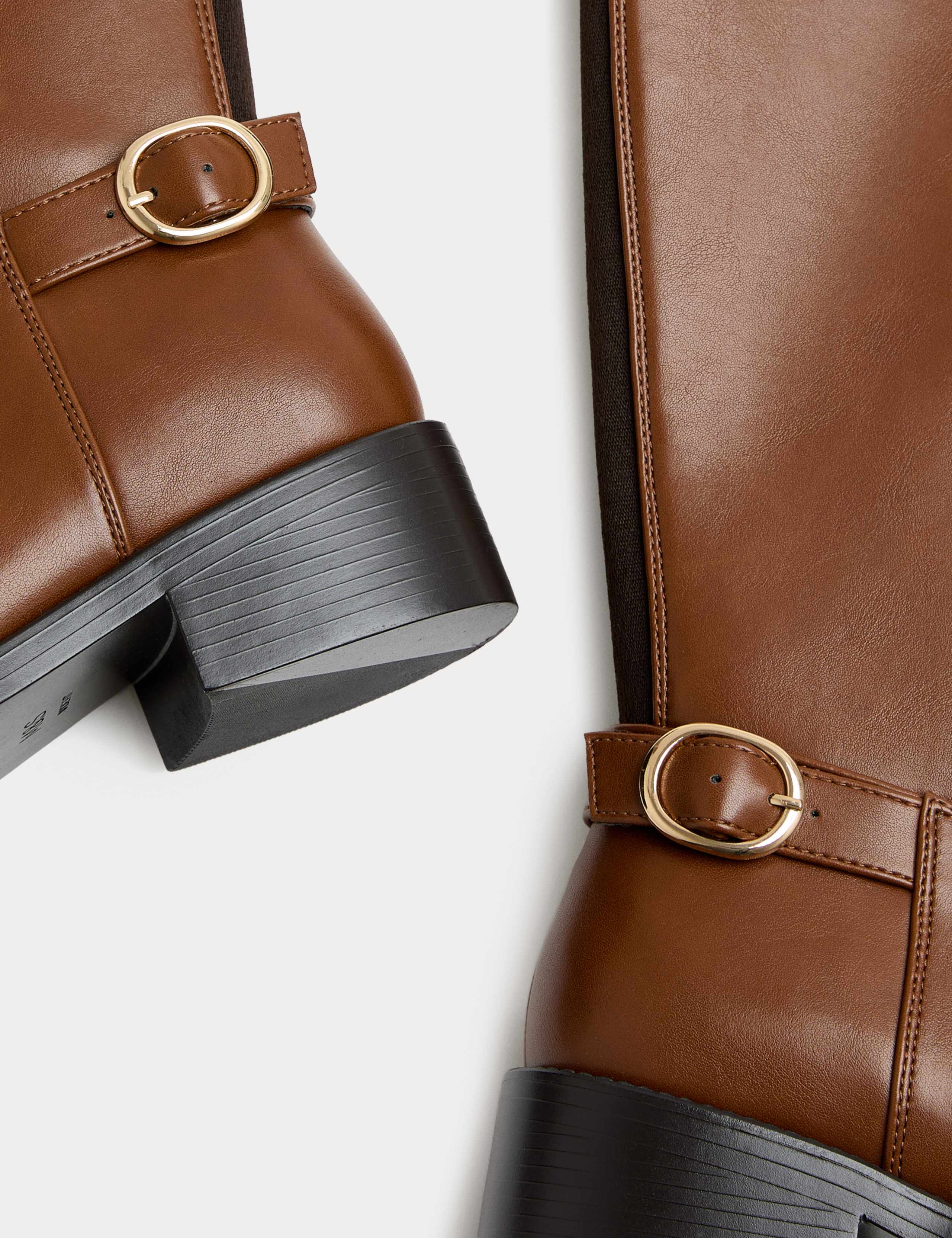 Buckle Knee High Riding Boot 3 of 3